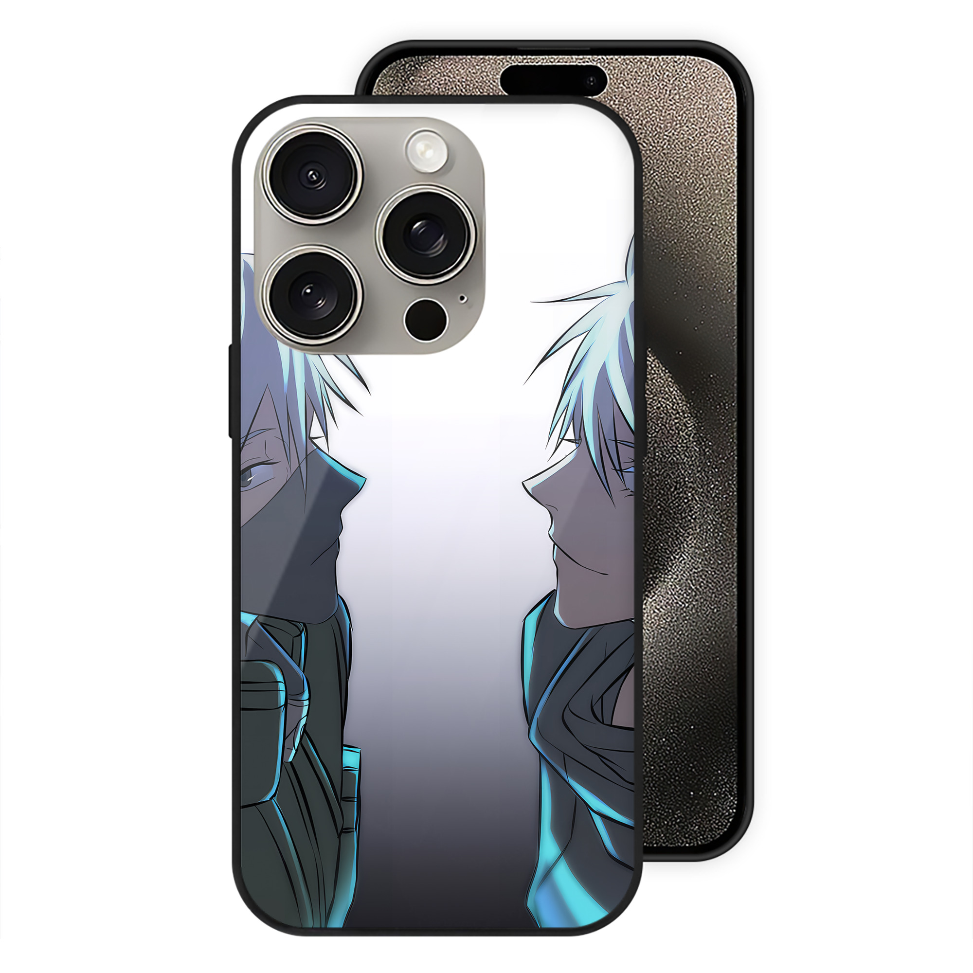 （画像用） SPY×FAMILY间谍家家酒 【iPhone15Pro対応】スマホケース 耐衝撃＆黄変防止 背面ガラス