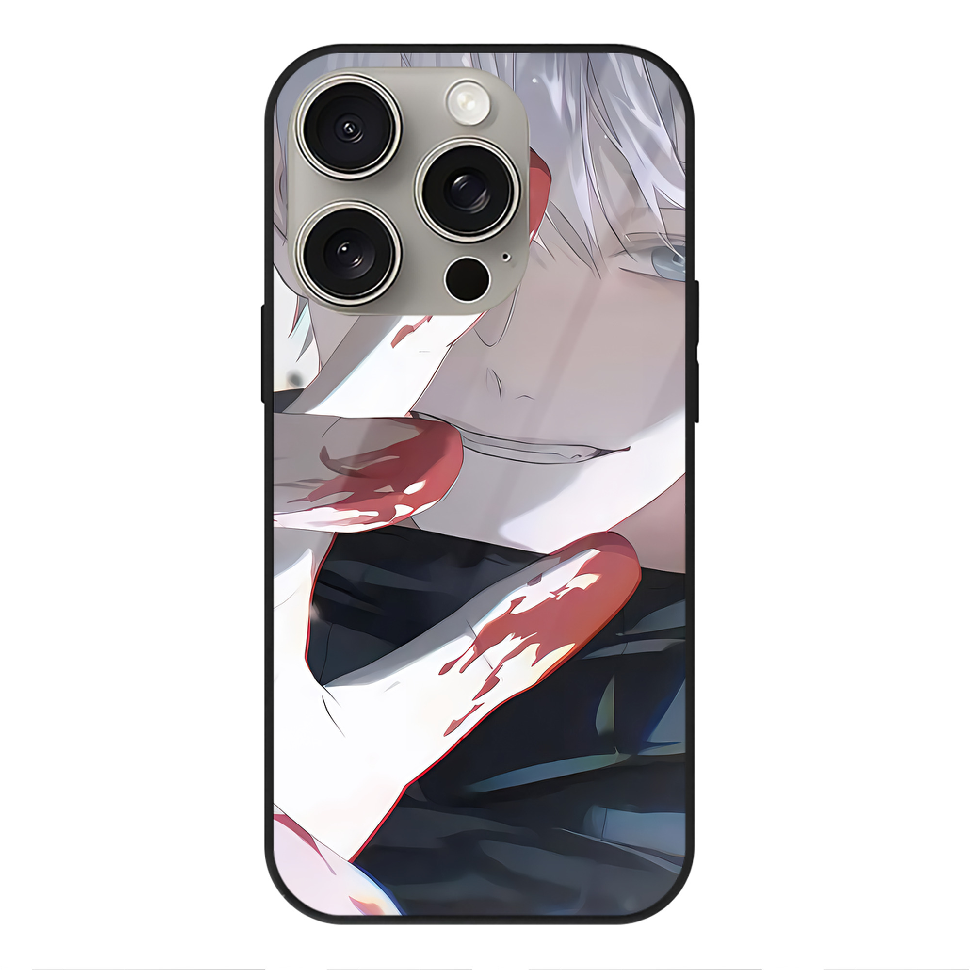 （画像用） SPY×FAMILY间谍家家酒 【iPhone15Pro対応】スマホケース 耐衝撃＆黄変防止 背面ガラス
