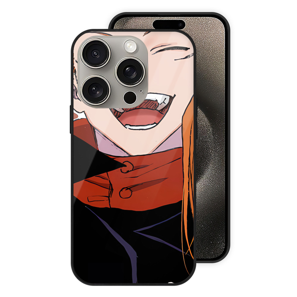 （画像用） SPY×FAMILY间谍家家酒 【iPhone15Pro対応】スマホケース 耐衝撃＆黄変防止 背面ガラス