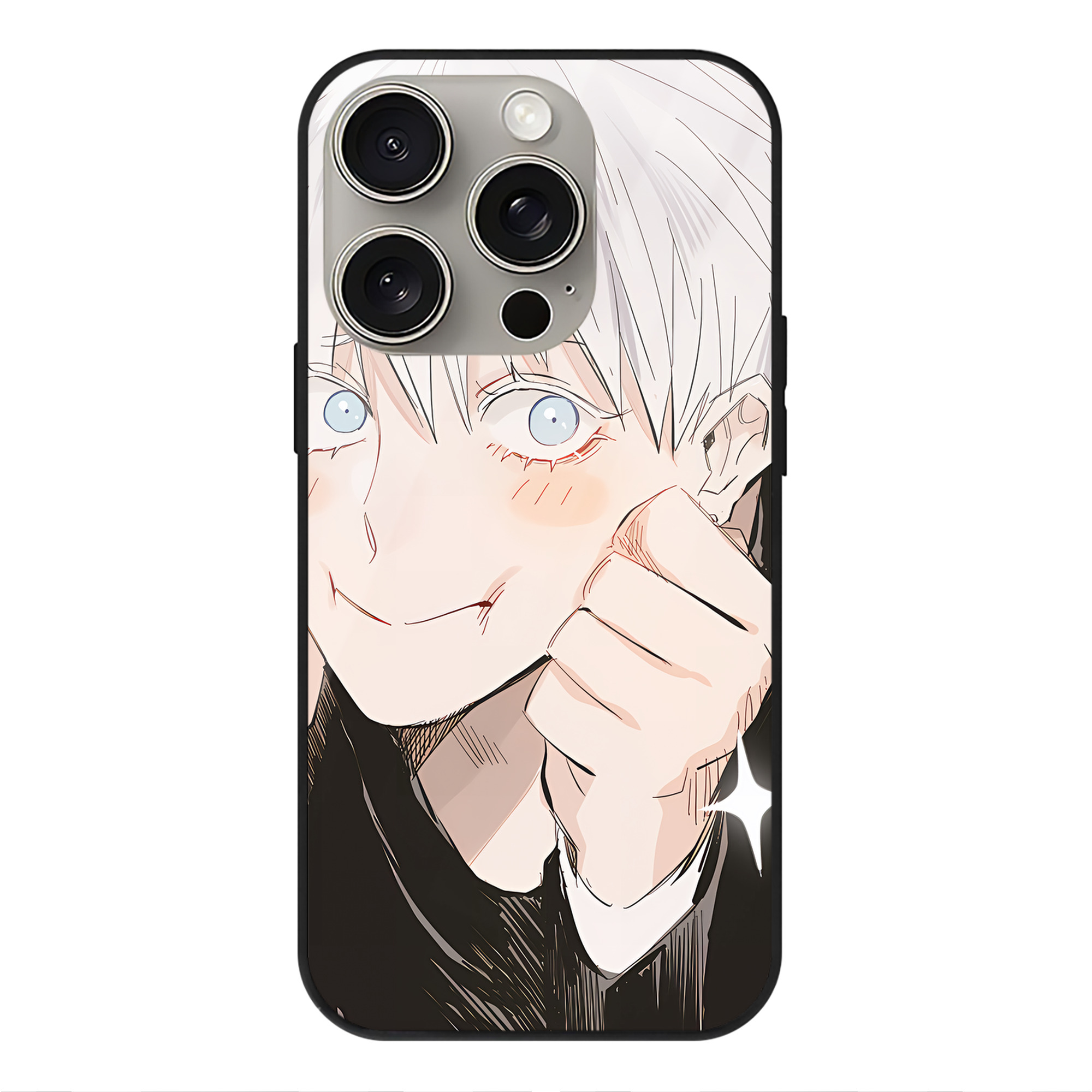 （画像用） SPY×FAMILY间谍家家酒 【iPhone15Pro対応】スマホケース 耐衝撃＆黄変防止 背面ガラス