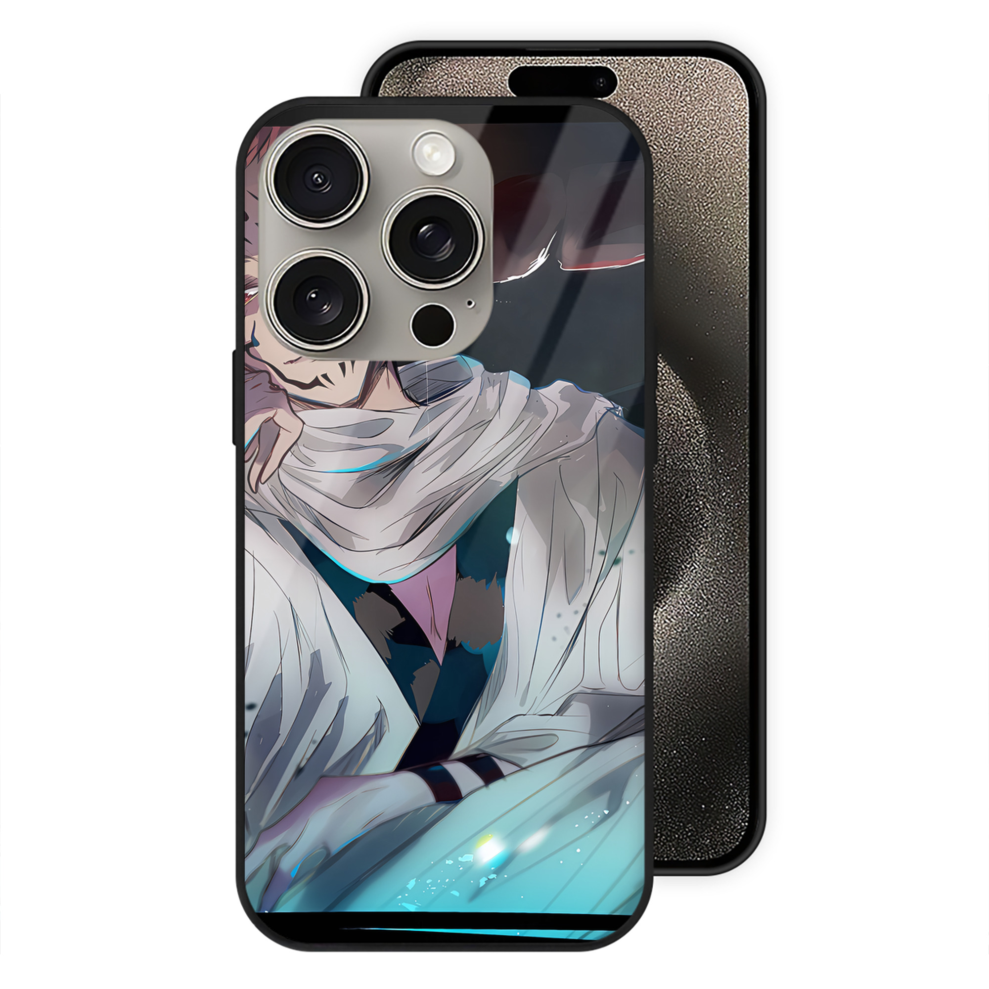 （画像用） SPY×FAMILY间谍家家酒 【iPhone15Pro対応】スマホケース 耐衝撃＆黄変防止 背面ガラス