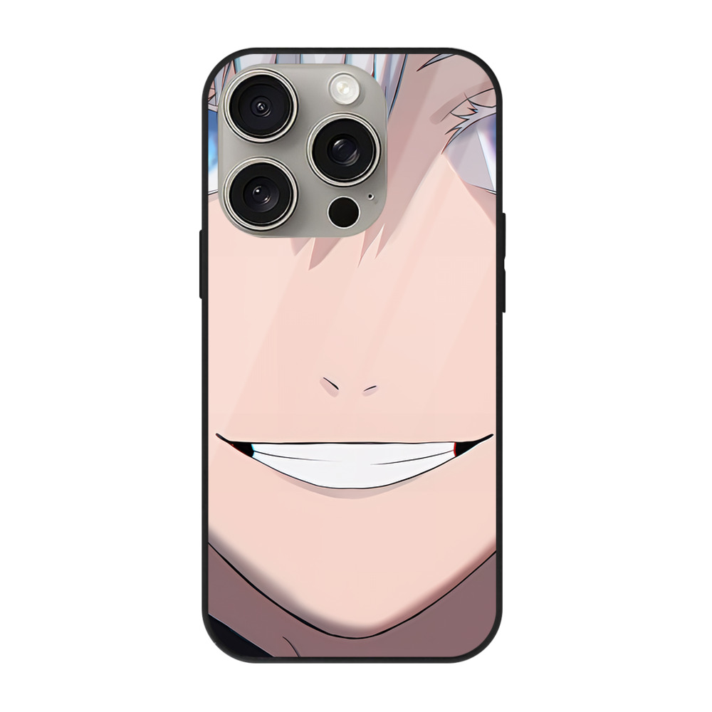 （画像用） SPY×FAMILY间谍家家酒 【iPhone15Pro対応】スマホケース 耐衝撃＆黄変防止 背面ガラス