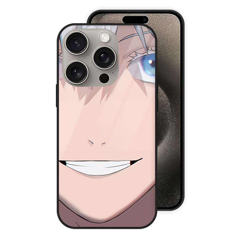 （画像用） SPY×FAMILY间谍家家酒 【iPhone15Pro対応】スマホケース 耐衝撃＆黄変防止 背面ガラス