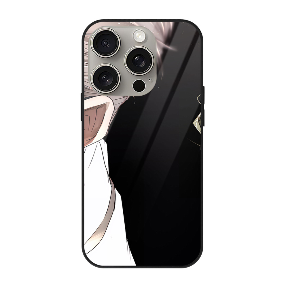（画像用） SPY×FAMILY间谍家家酒 【iPhone15Pro対応】スマホケース 耐衝撃＆黄変防止 背面ガラス