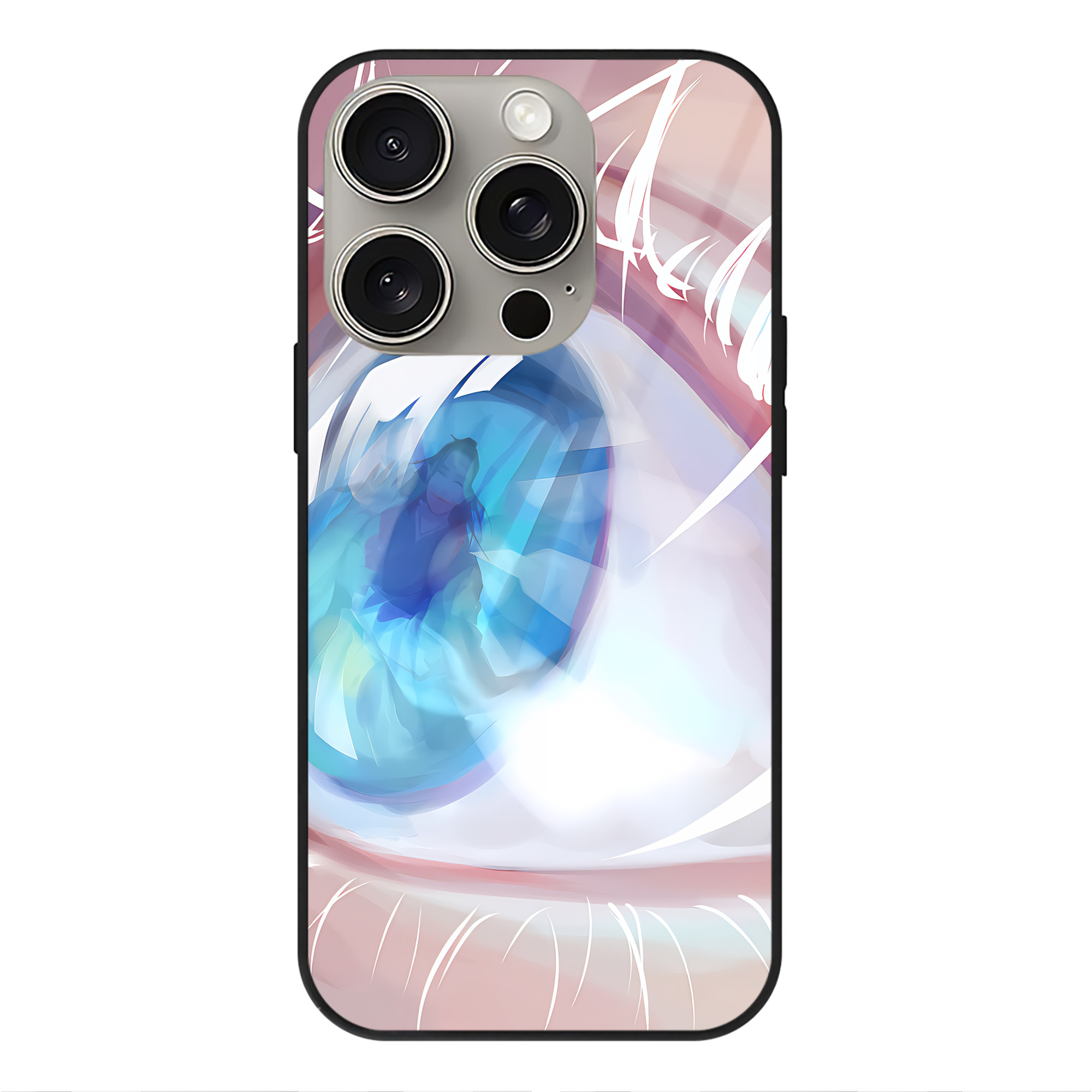 （画像用） SPY×FAMILY间谍家家酒 【iPhone15Pro対応】スマホケース 耐衝撃＆黄変防止 背面ガラス