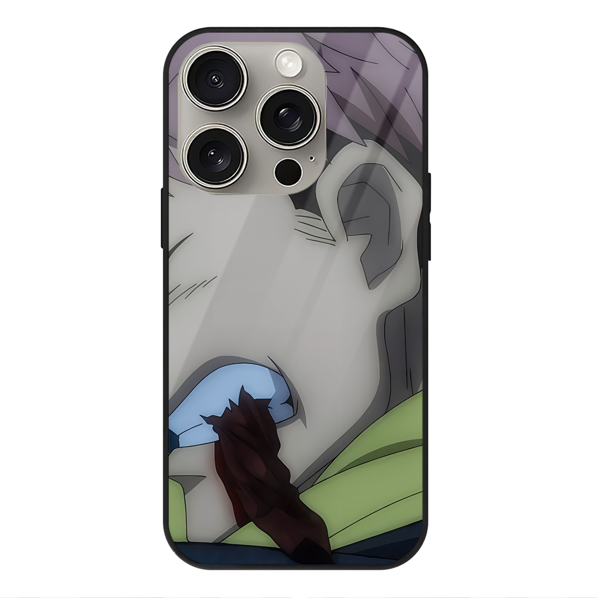 （画像用） SPY×FAMILY间谍家家酒 【iPhone15Pro対応】スマホケース 耐衝撃＆黄変防止 背面ガラス