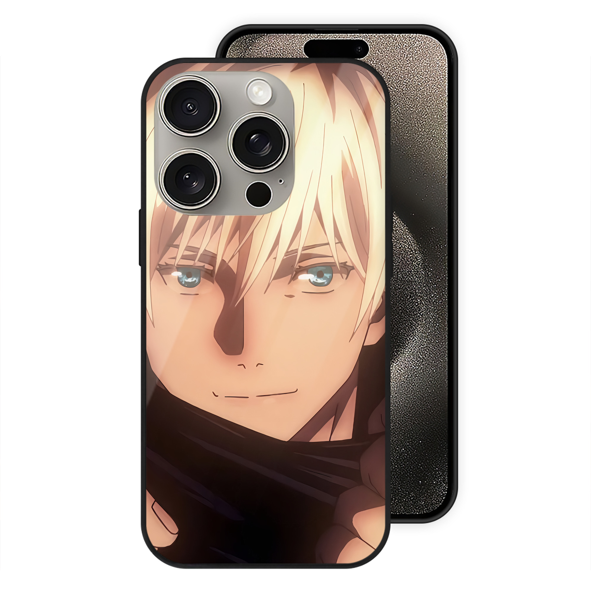 （画像用） SPY×FAMILY间谍家家酒 【iPhone15Pro対応】スマホケース 耐衝撃＆黄変防止 背面ガラス