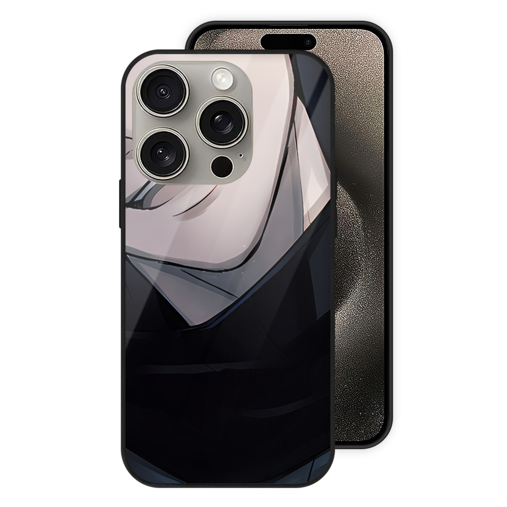 （画像用） SPY×FAMILY间谍家家酒 【iPhone15Pro対応】スマホケース 耐衝撃＆黄変防止 背面ガラス