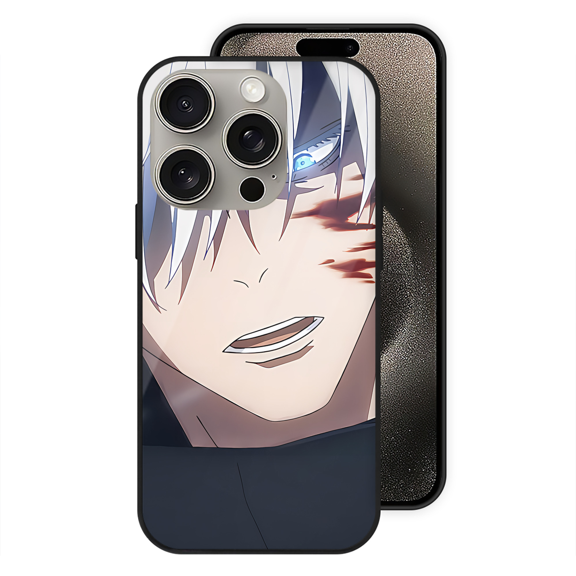（画像用） SPY×FAMILY间谍家家酒 【iPhone15Pro対応】スマホケース 耐衝撃＆黄変防止 背面ガラス