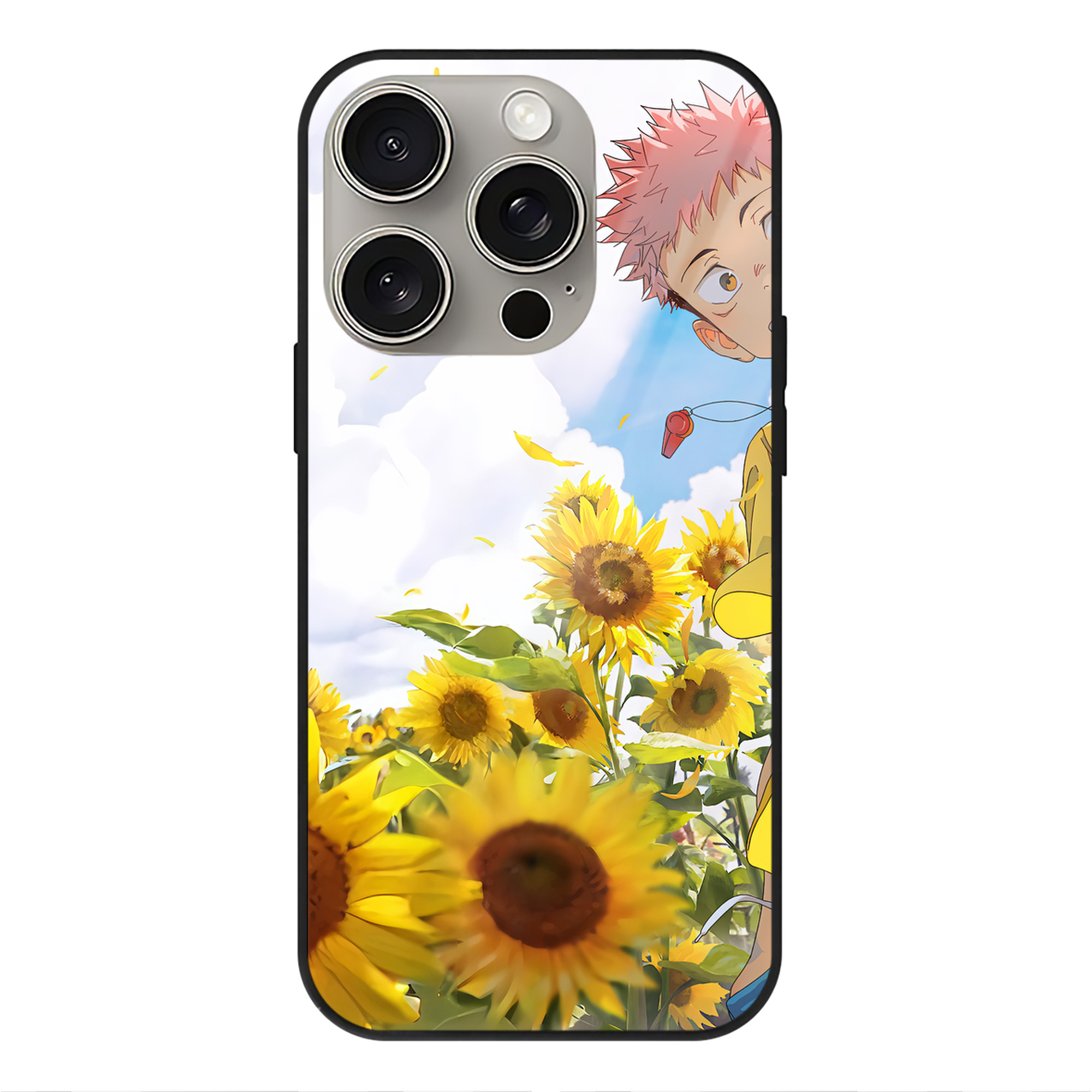 （画像用） SPY×FAMILY间谍家家酒 【iPhone15Pro対応】スマホケース 耐衝撃＆黄変防止 背面ガラス