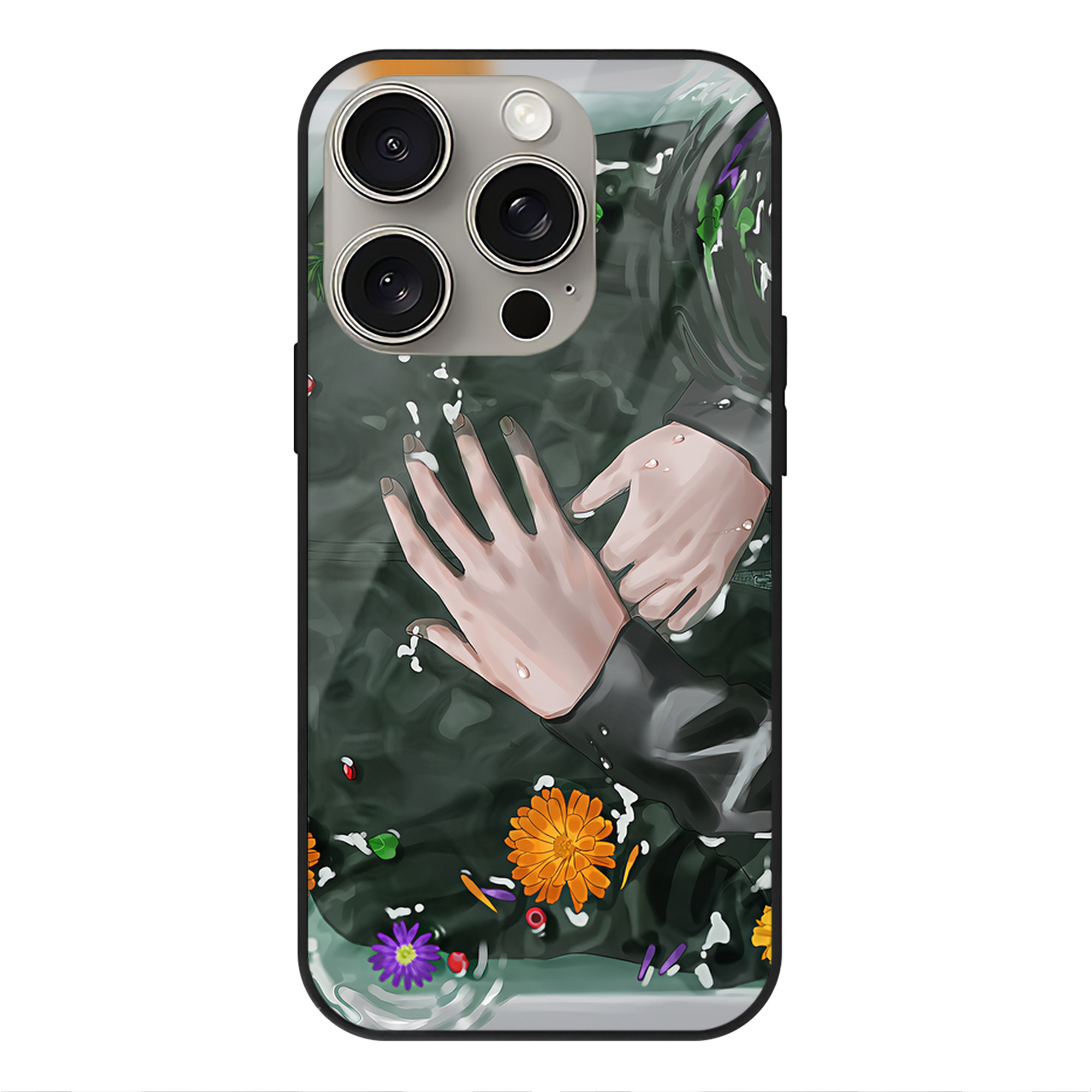 （画像用） SPY×FAMILY间谍家家酒 【iPhone15Pro対応】スマホケース 耐衝撃＆黄変防止 背面ガラス