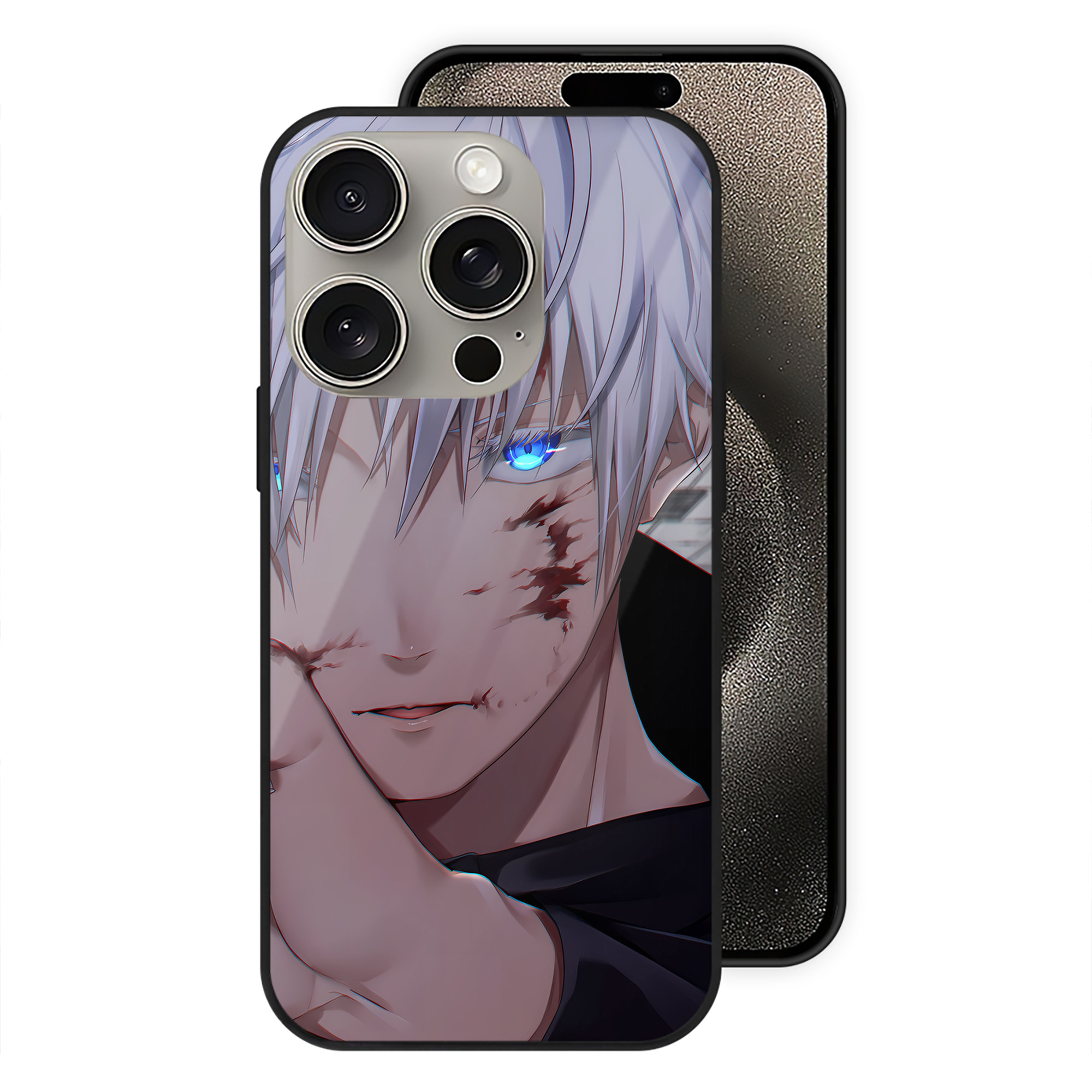 （画像用） SPY×FAMILY间谍家家酒 【iPhone15Pro対応】スマホケース 耐衝撃＆黄変防止 背面ガラス