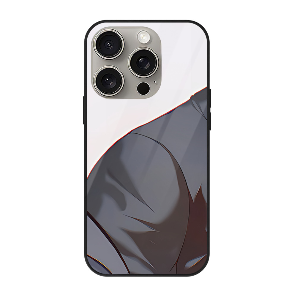 （画像用） SPY×FAMILY间谍家家酒 【iPhone15Pro対応】スマホケース 耐衝撃＆黄変防止 背面ガラス