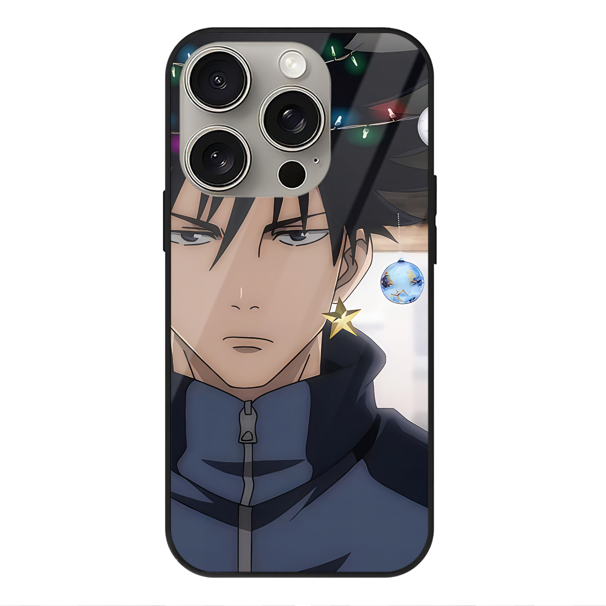（画像用） SPY×FAMILY间谍家家酒 【iPhone15Pro対応】スマホケース 耐衝撃＆黄変防止 背面ガラス