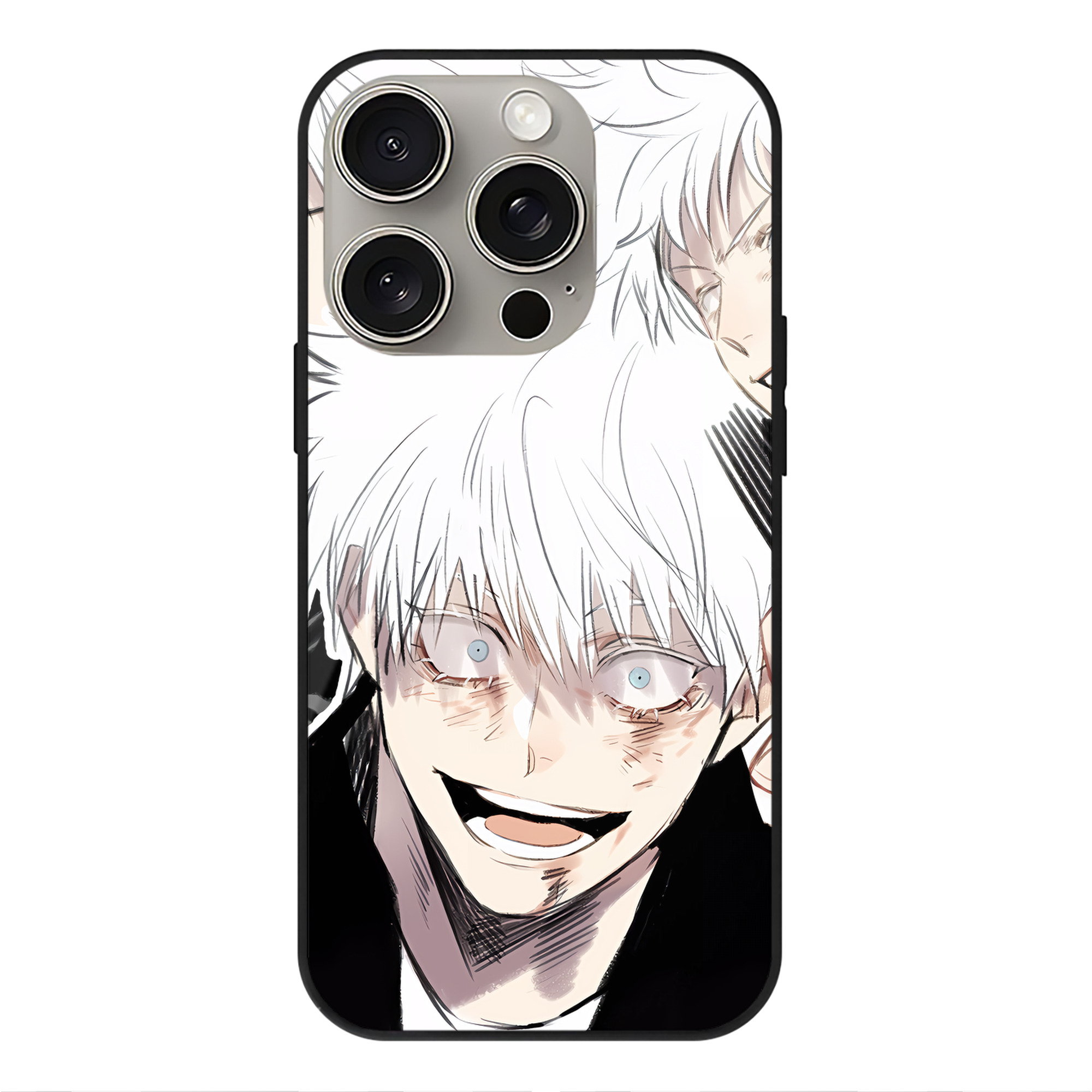 （画像用） SPY×FAMILY间谍家家酒 【iPhone15Pro対応】スマホケース 耐衝撃＆黄変防止 背面ガラス