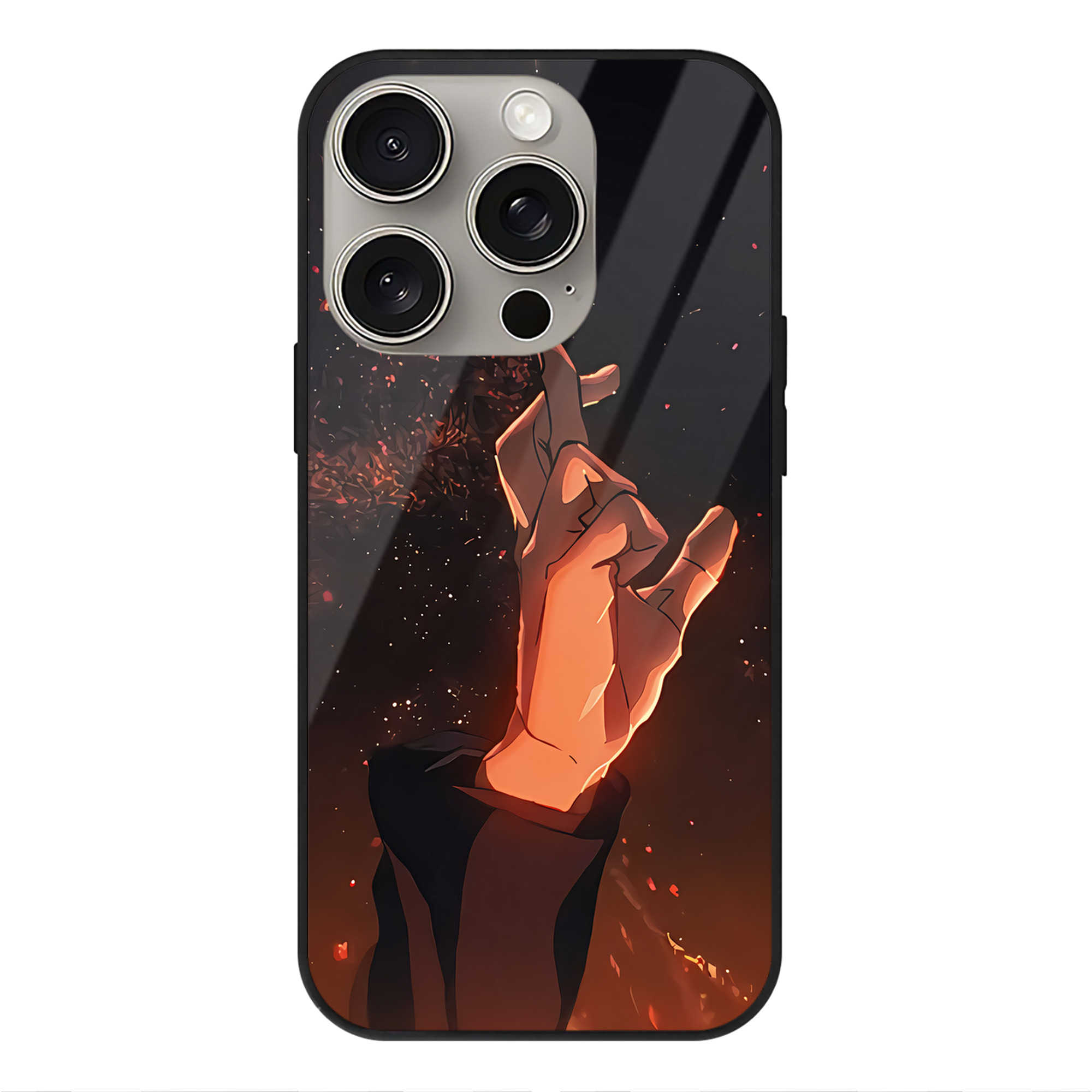 （画像用） SPY×FAMILY间谍家家酒 【iPhone15Pro対応】スマホケース 耐衝撃＆黄変防止 背面ガラス