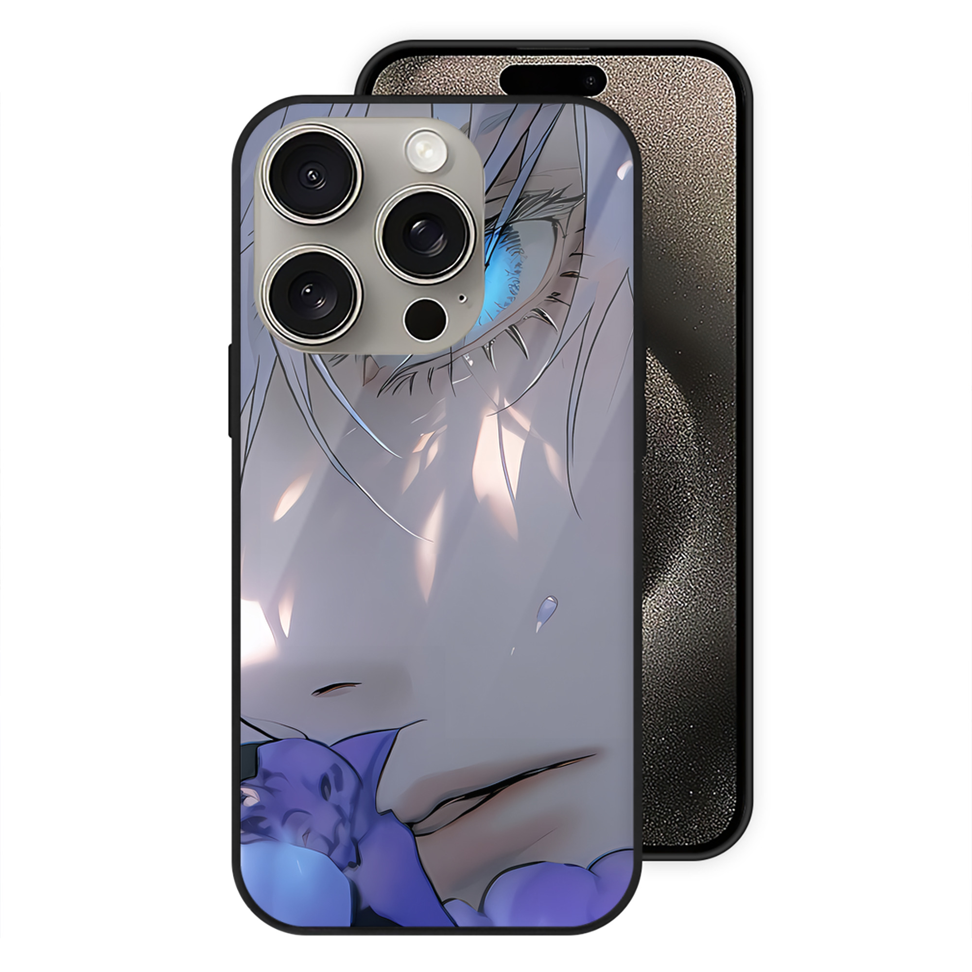 （画像用） SPY×FAMILY间谍家家酒 【iPhone15Pro対応】スマホケース 耐衝撃＆黄変防止 背面ガラス