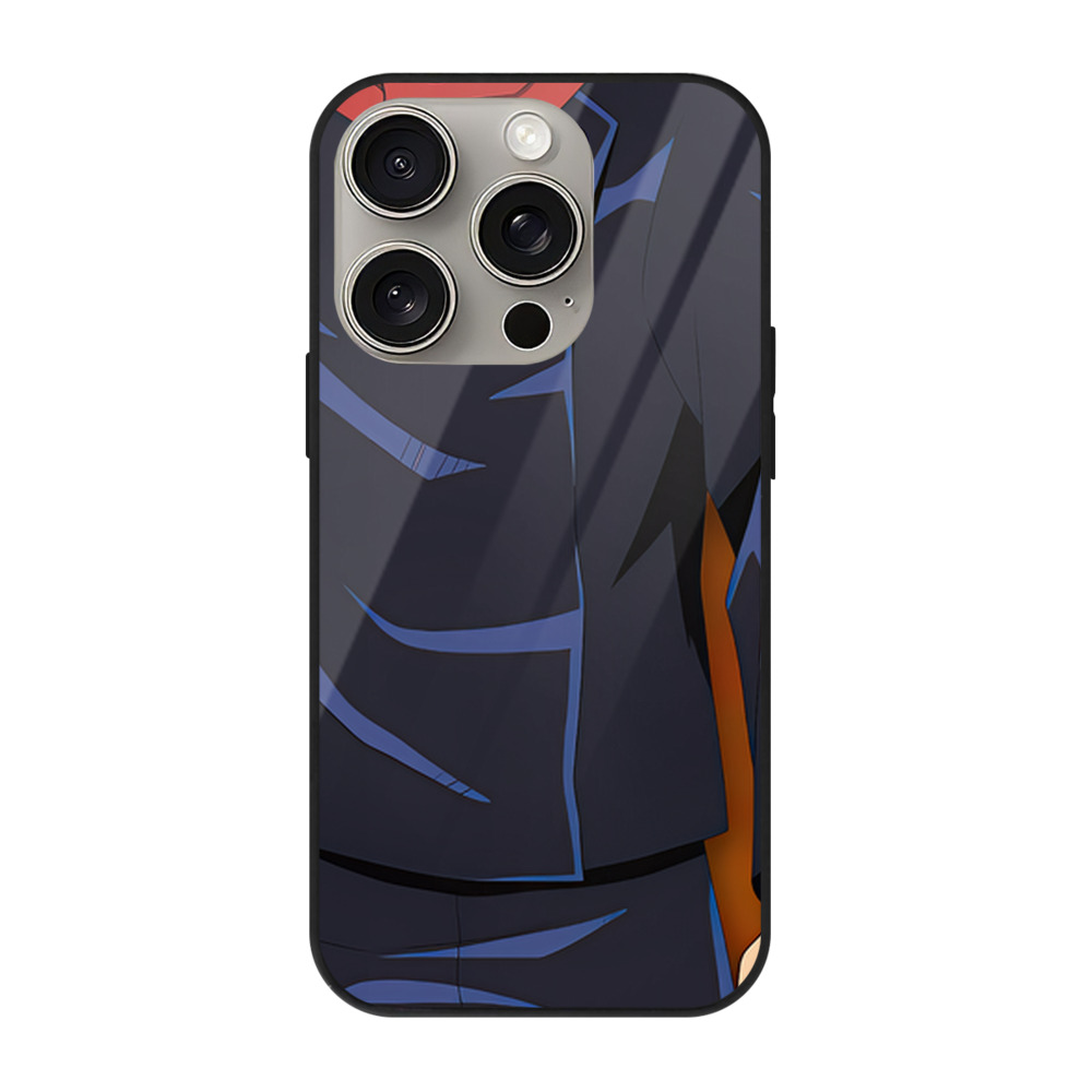 （画像用） SPY×FAMILY间谍家家酒 【iPhone15Pro対応】スマホケース 耐衝撃＆黄変防止 背面ガラス