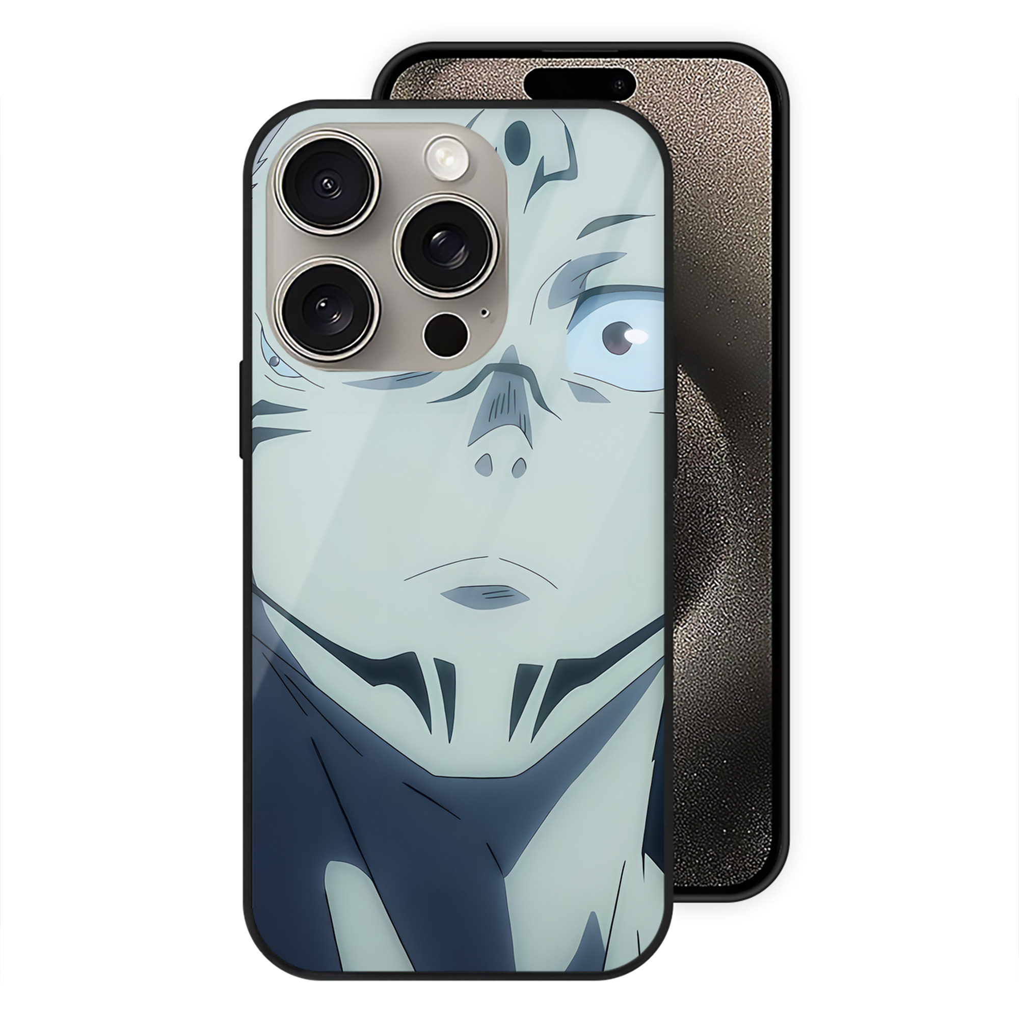 （画像用） SPY×FAMILY间谍家家酒 【iPhone15Pro対応】スマホケース 耐衝撃＆黄変防止 背面ガラス