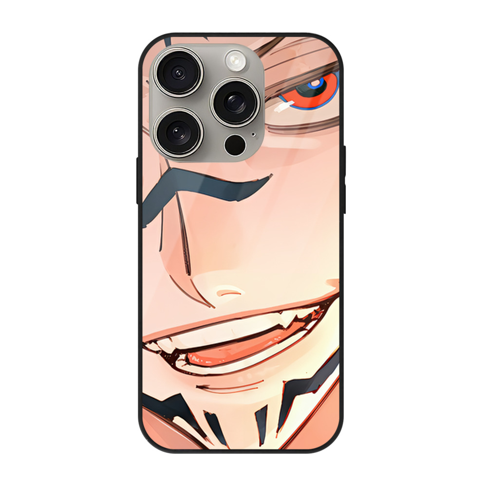 （画像用） SPY×FAMILY间谍家家酒 【iPhone15Pro対応】スマホケース 耐衝撃＆黄変防止 背面ガラス