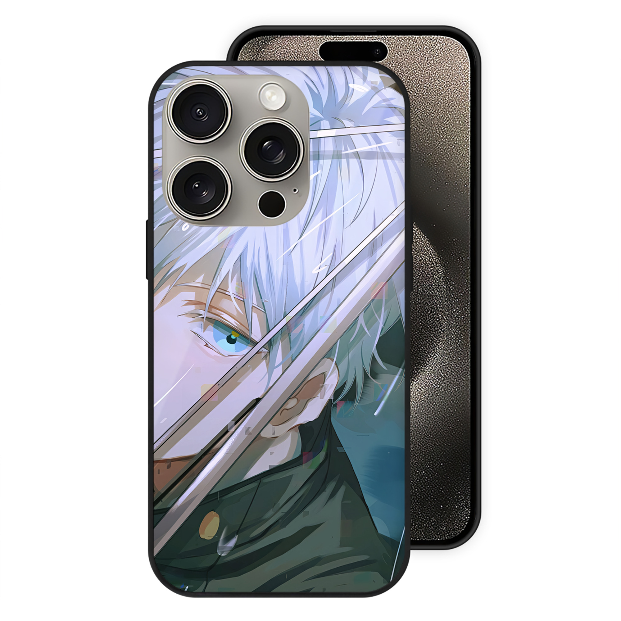 （画像用） SPY×FAMILY间谍家家酒 【iPhone15Pro対応】スマホケース 耐衝撃＆黄変防止 背面ガラス