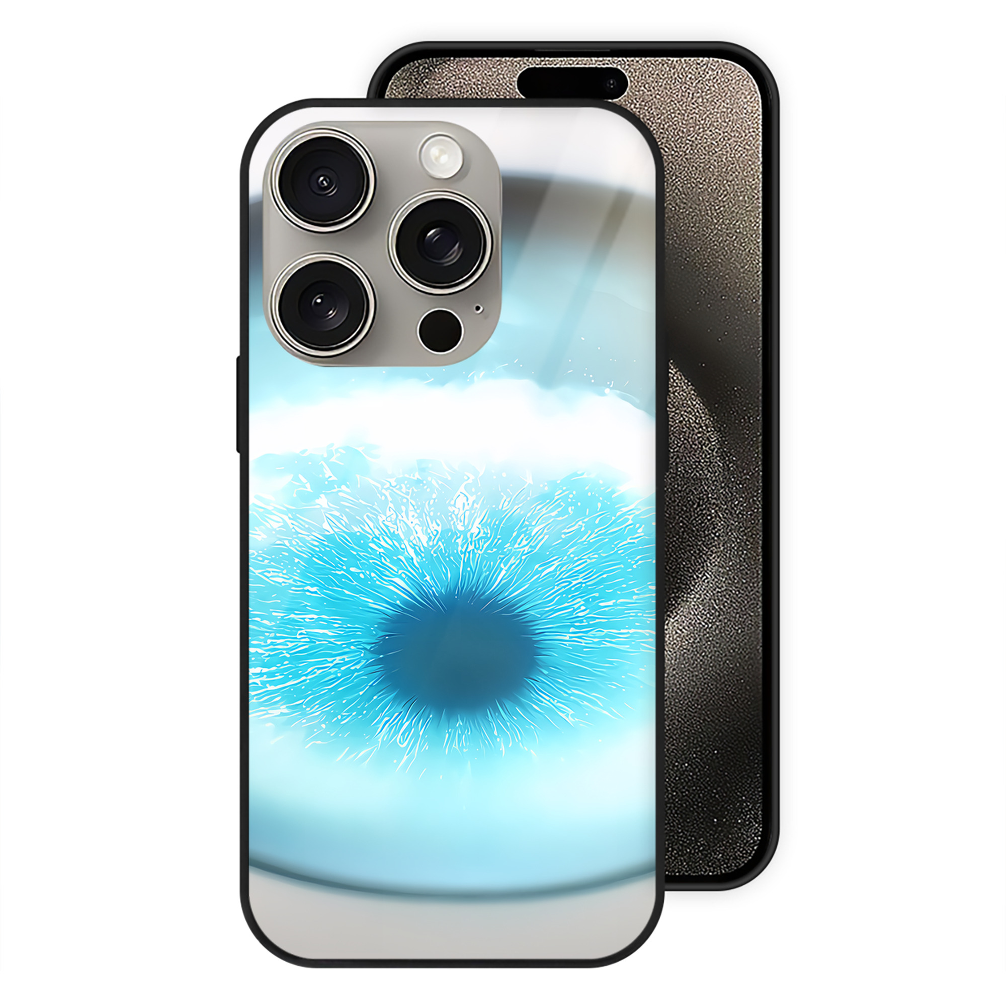 （画像用） SPY×FAMILY间谍家家酒 【iPhone15Pro対応】スマホケース 耐衝撃＆黄変防止 背面ガラス