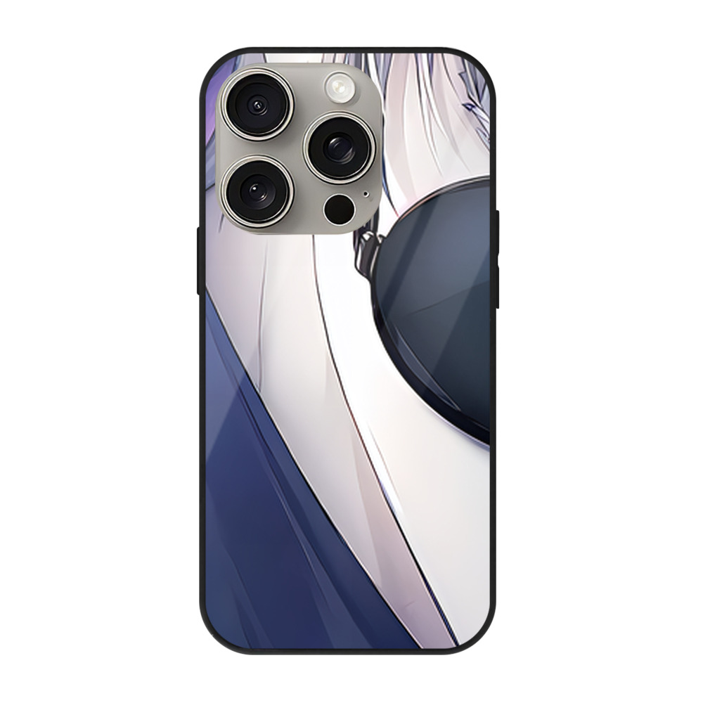 （画像用） SPY×FAMILY间谍家家酒 【iPhone15Pro対応】スマホケース 耐衝撃＆黄変防止 背面ガラス