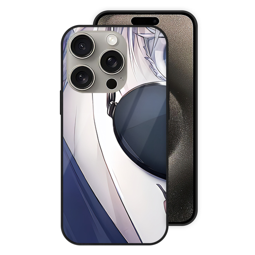 （画像用） SPY×FAMILY间谍家家酒 【iPhone15Pro対応】スマホケース 耐衝撃＆黄変防止 背面ガラス