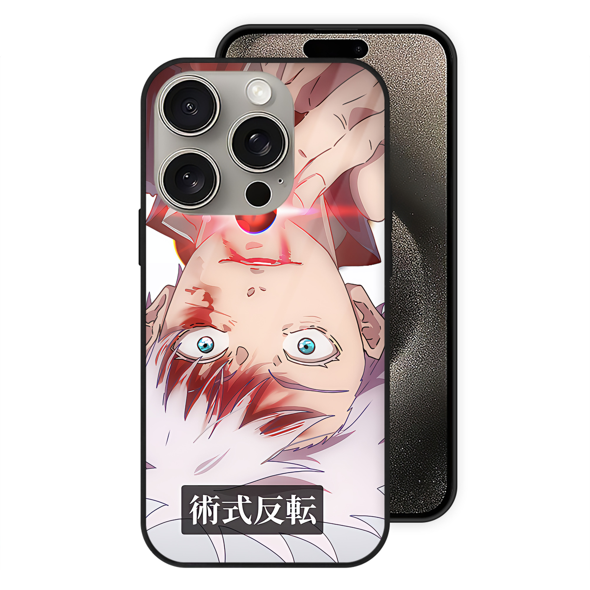 （画像用） SPY×FAMILY间谍家家酒 【iPhone15Pro対応】スマホケース 耐衝撃＆黄変防止 背面ガラス