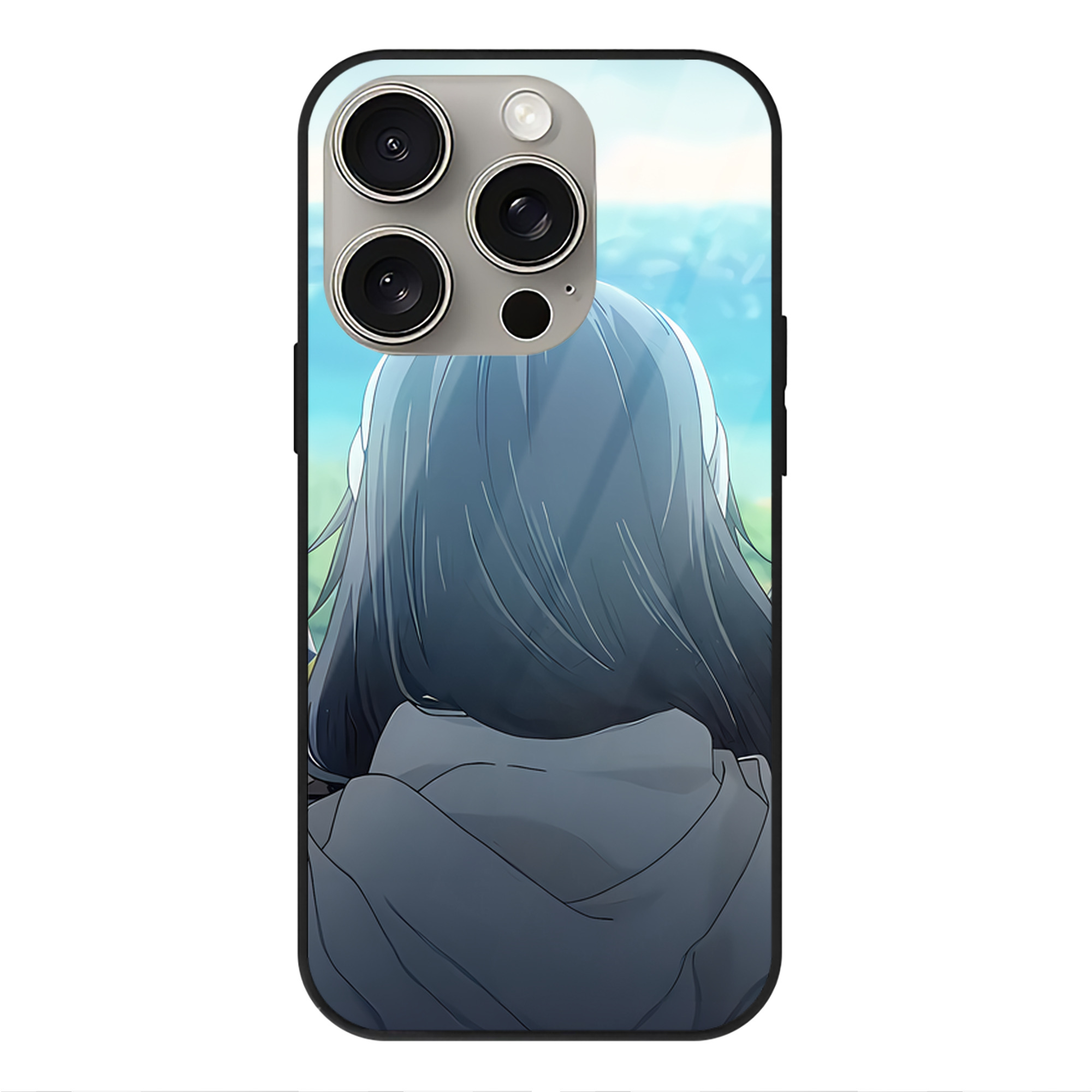 （画像用） SPY×FAMILY间谍家家酒 【iPhone15Pro対応】スマホケース 耐衝撃＆黄変防止 背面ガラス
