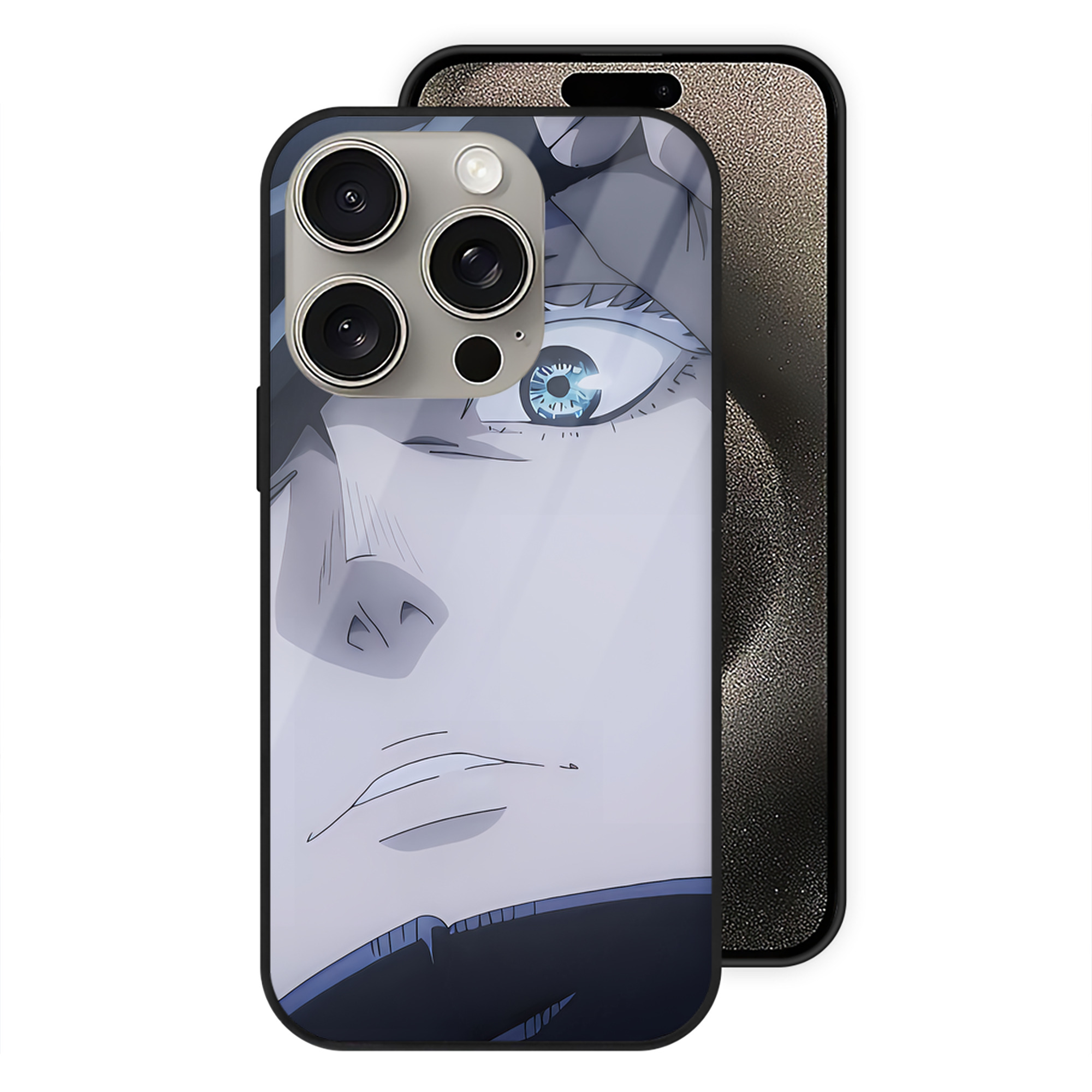 （画像用） SPY×FAMILY间谍家家酒 【iPhone15Pro対応】スマホケース 耐衝撃＆黄変防止 背面ガラス