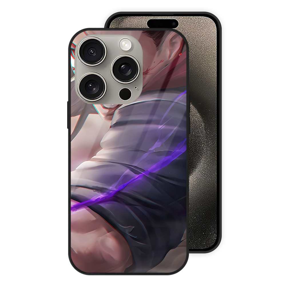 （画像用） SPY×FAMILY间谍家家酒 【iPhone15Pro対応】スマホケース 耐衝撃＆黄変防止 背面ガラス