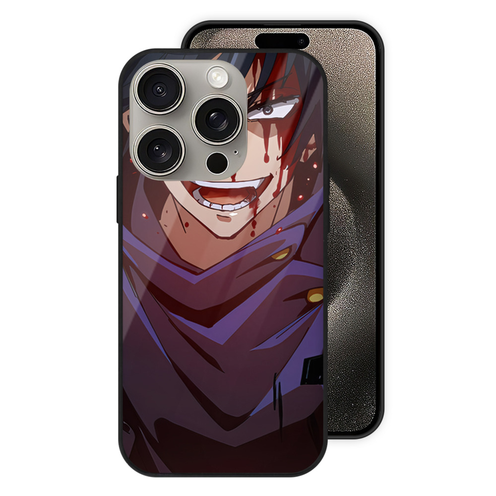 （画像用） SPY×FAMILY间谍家家酒 【iPhone15Pro対応】スマホケース 耐衝撃＆黄変防止 背面ガラス