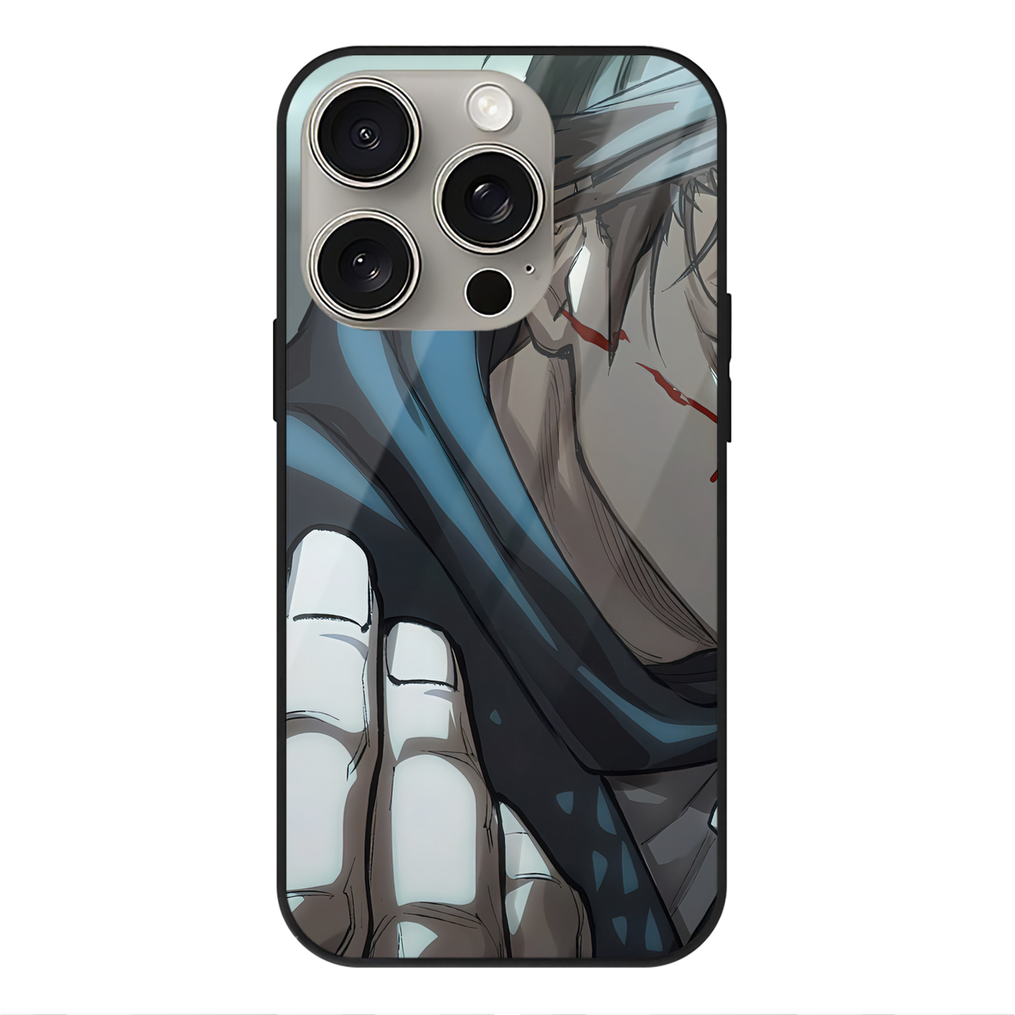 （画像用） SPY×FAMILY间谍家家酒 【iPhone15Pro対応】スマホケース 耐衝撃＆黄変防止 背面ガラス