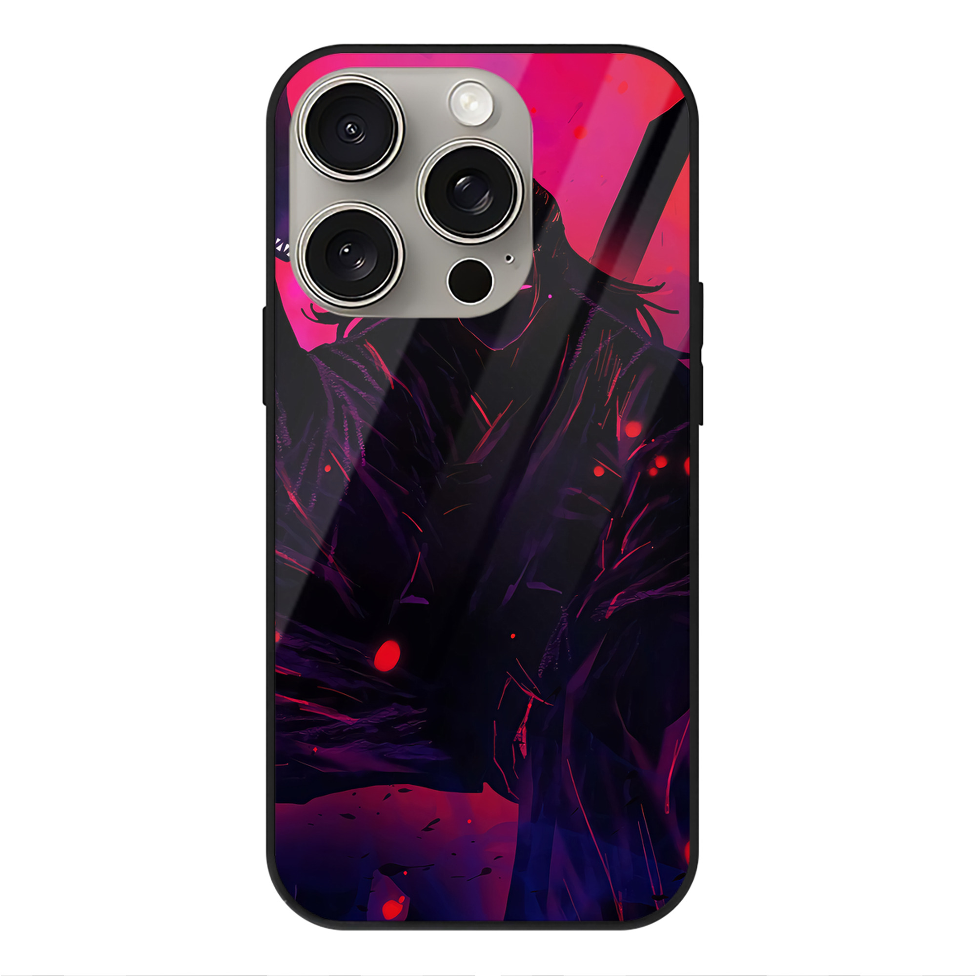 （画像用） SPY×FAMILY间谍家家酒 【iPhone15Pro対応】スマホケース 耐衝撃＆黄変防止 背面ガラス