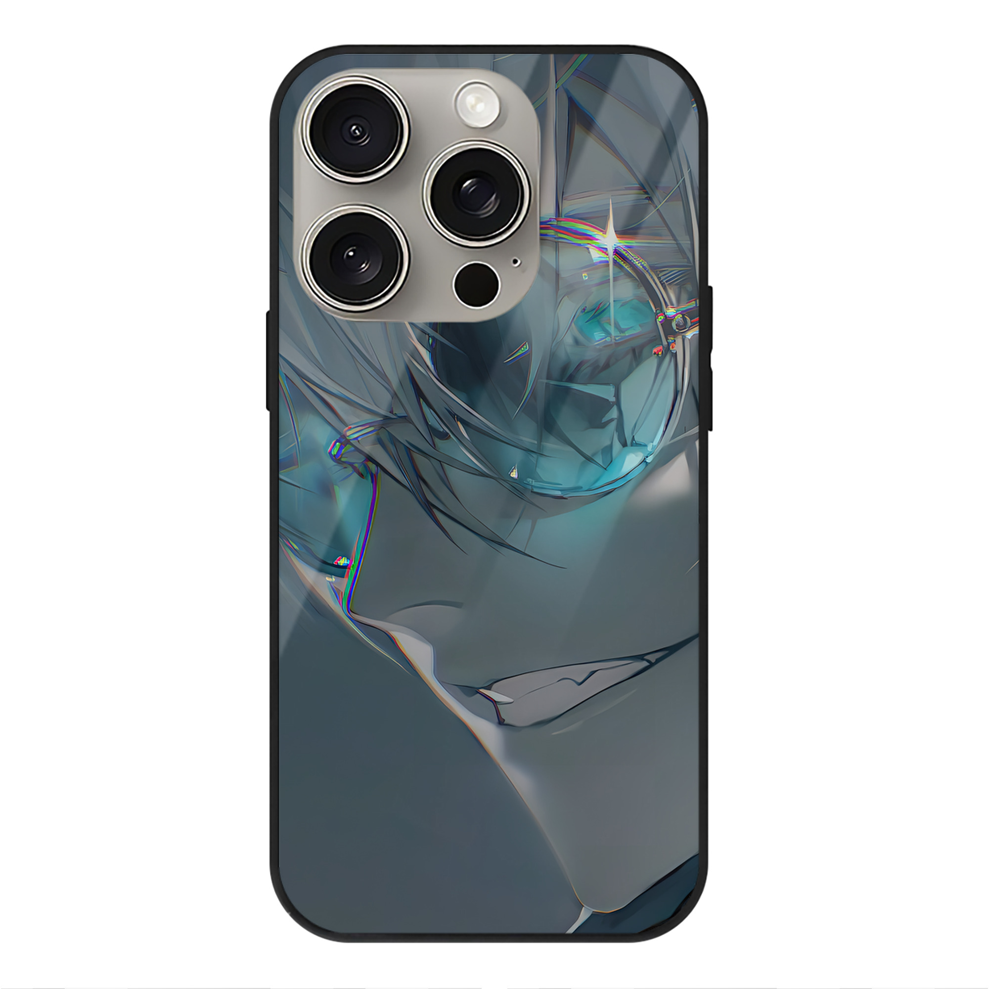 （画像用） SPY×FAMILY间谍家家酒 【iPhone15Pro対応】スマホケース 耐衝撃＆黄変防止 背面ガラス