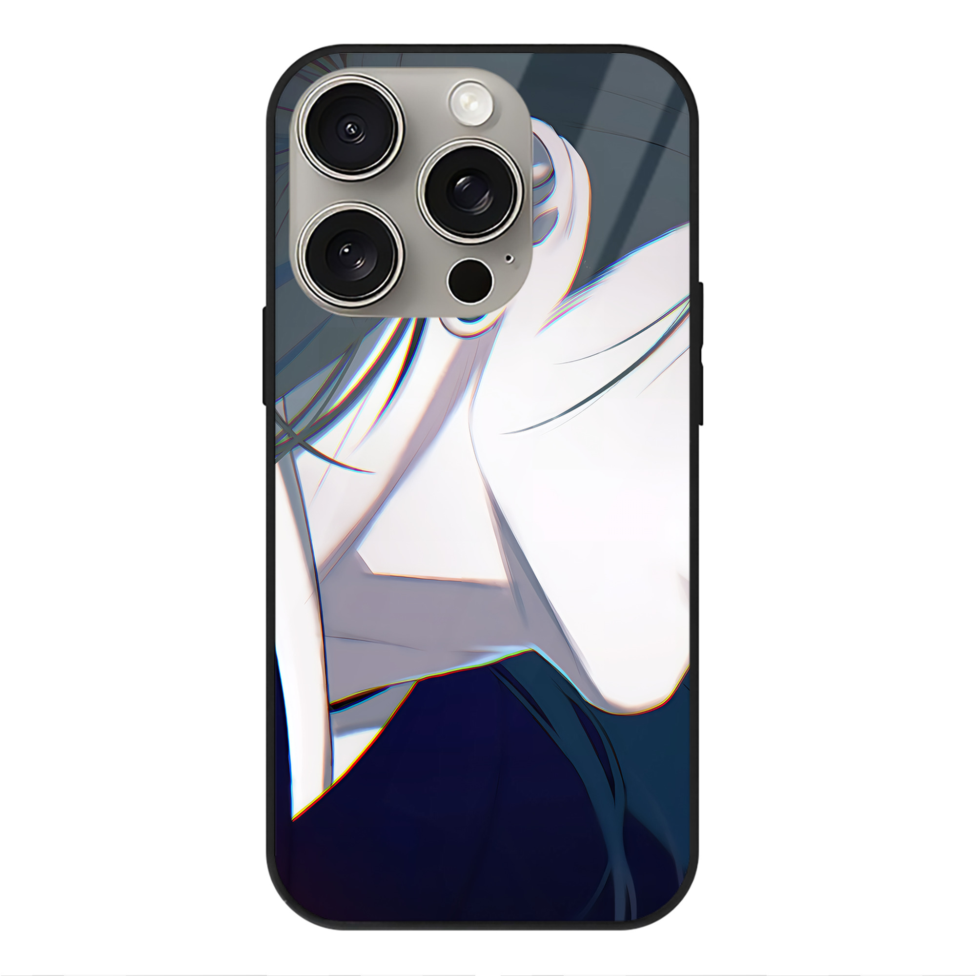 （画像用） SPY×FAMILY间谍家家酒 【iPhone15Pro対応】スマホケース 耐衝撃＆黄変防止 背面ガラス