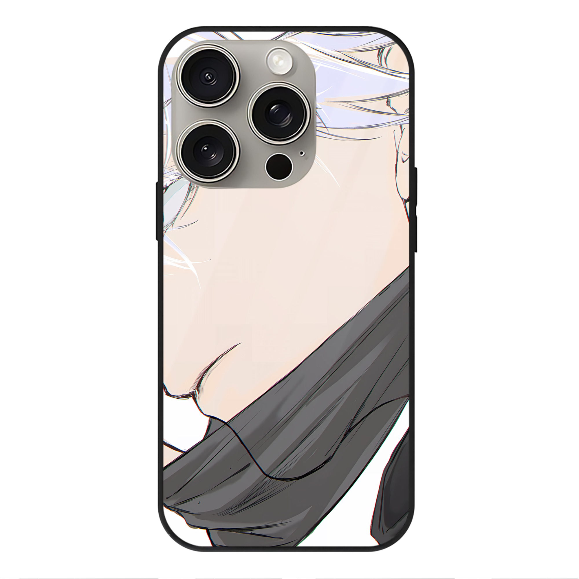 （画像用） SPY×FAMILY间谍家家酒 【iPhone15Pro対応】スマホケース 耐衝撃＆黄変防止 背面ガラス
