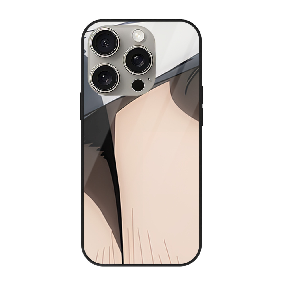 （画像用） SPY×FAMILY间谍家家酒 【iPhone15Pro対応】スマホケース 耐衝撃＆黄変防止 背面ガラス