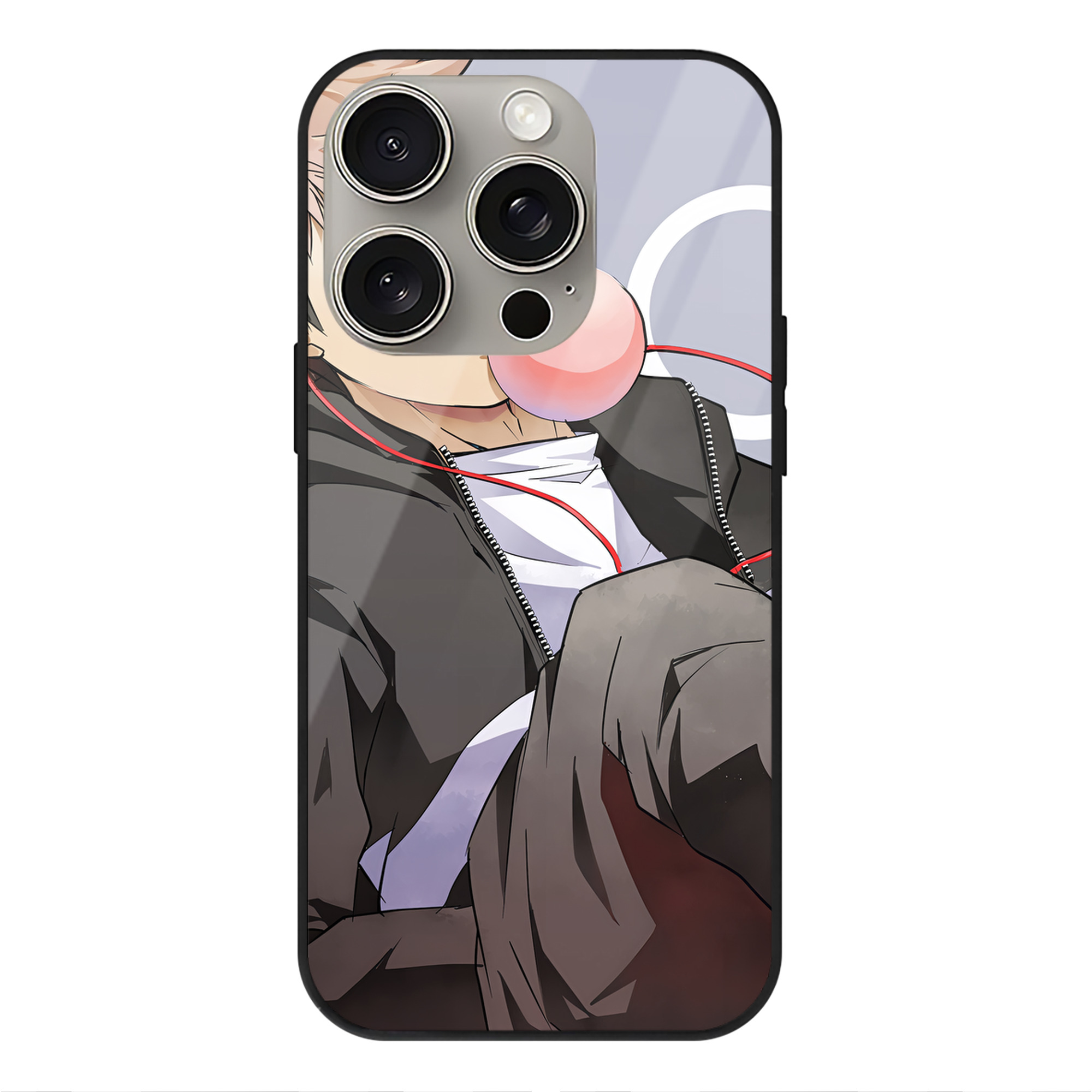 （画像用） SPY×FAMILY间谍家家酒 【iPhone15Pro対応】スマホケース 耐衝撃＆黄変防止 背面ガラス
