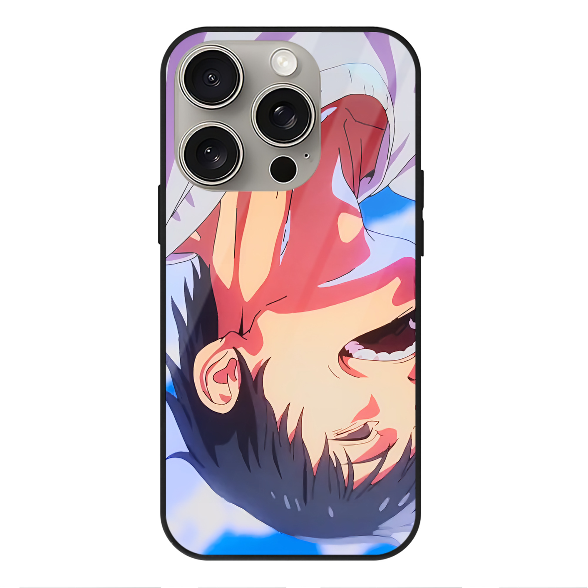 （画像用） SPY×FAMILY间谍家家酒 【iPhone15Pro対応】スマホケース 耐衝撃＆黄変防止 背面ガラス