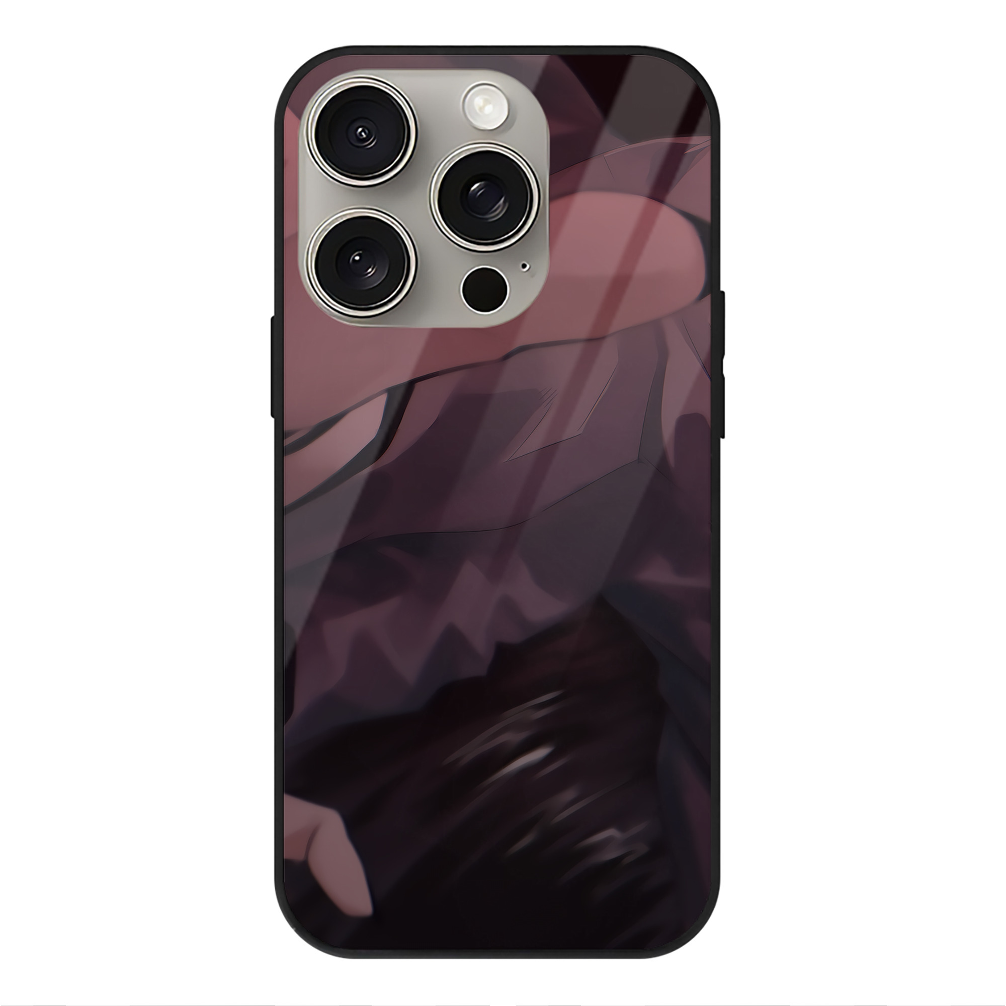 （画像用） SPY×FAMILY间谍家家酒 【iPhone15Pro対応】スマホケース 耐衝撃＆黄変防止 背面ガラス