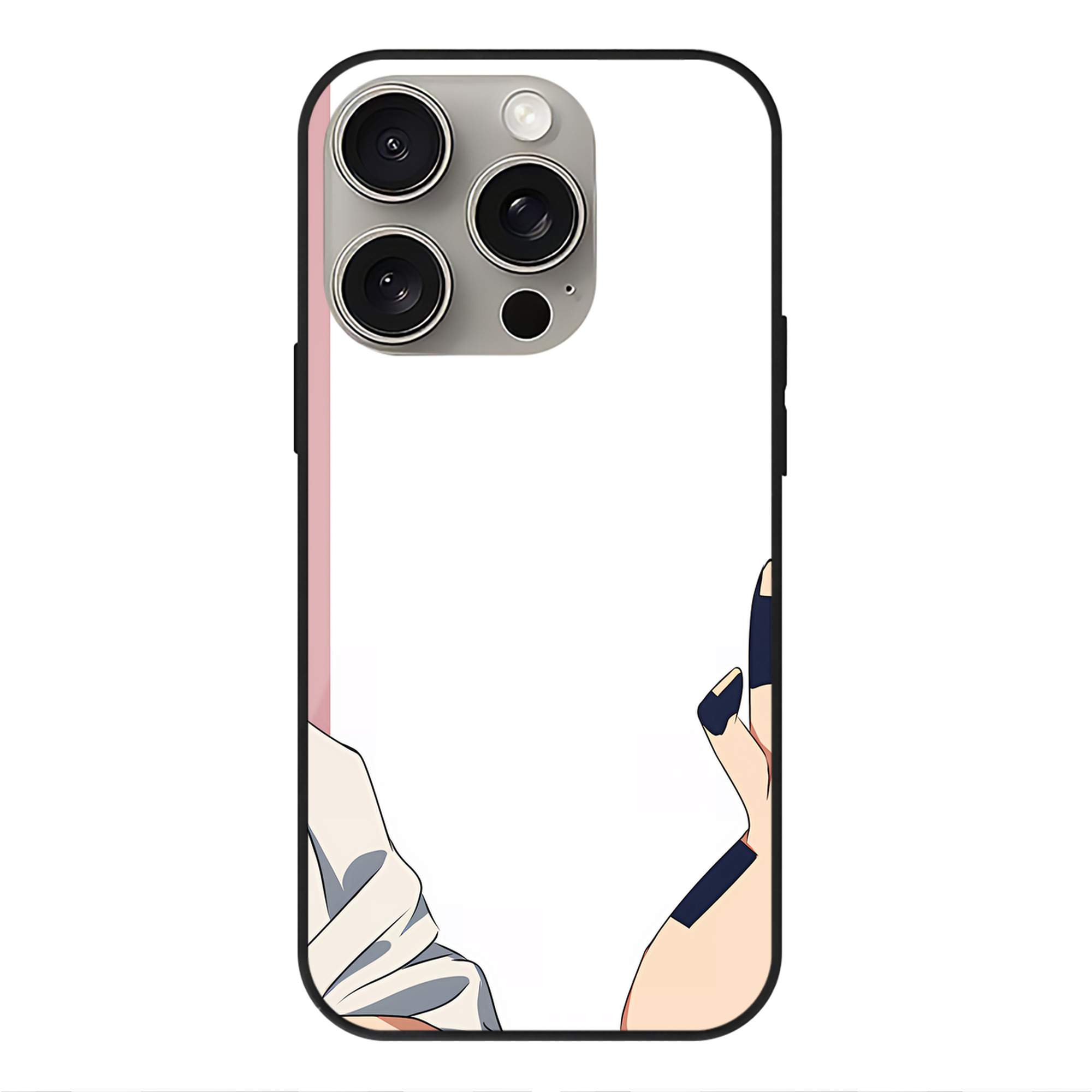 （画像用） SPY×FAMILY间谍家家酒 【iPhone15Pro対応】スマホケース 耐衝撃＆黄変防止 背面ガラス