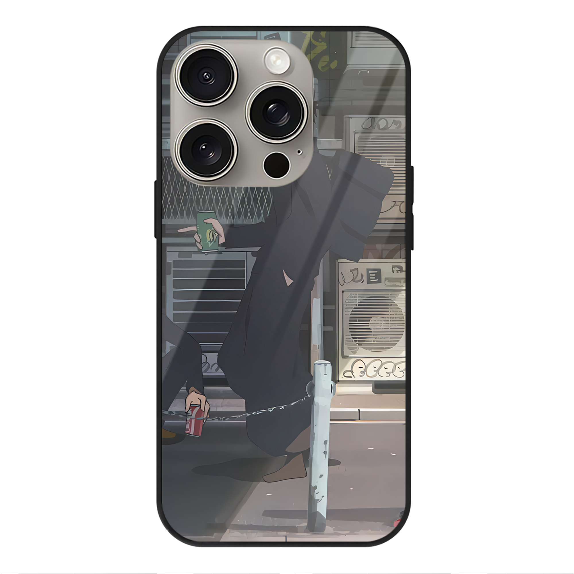 （画像用） SPY×FAMILY间谍家家酒 【iPhone15Pro対応】スマホケース 耐衝撃＆黄変防止 背面ガラス