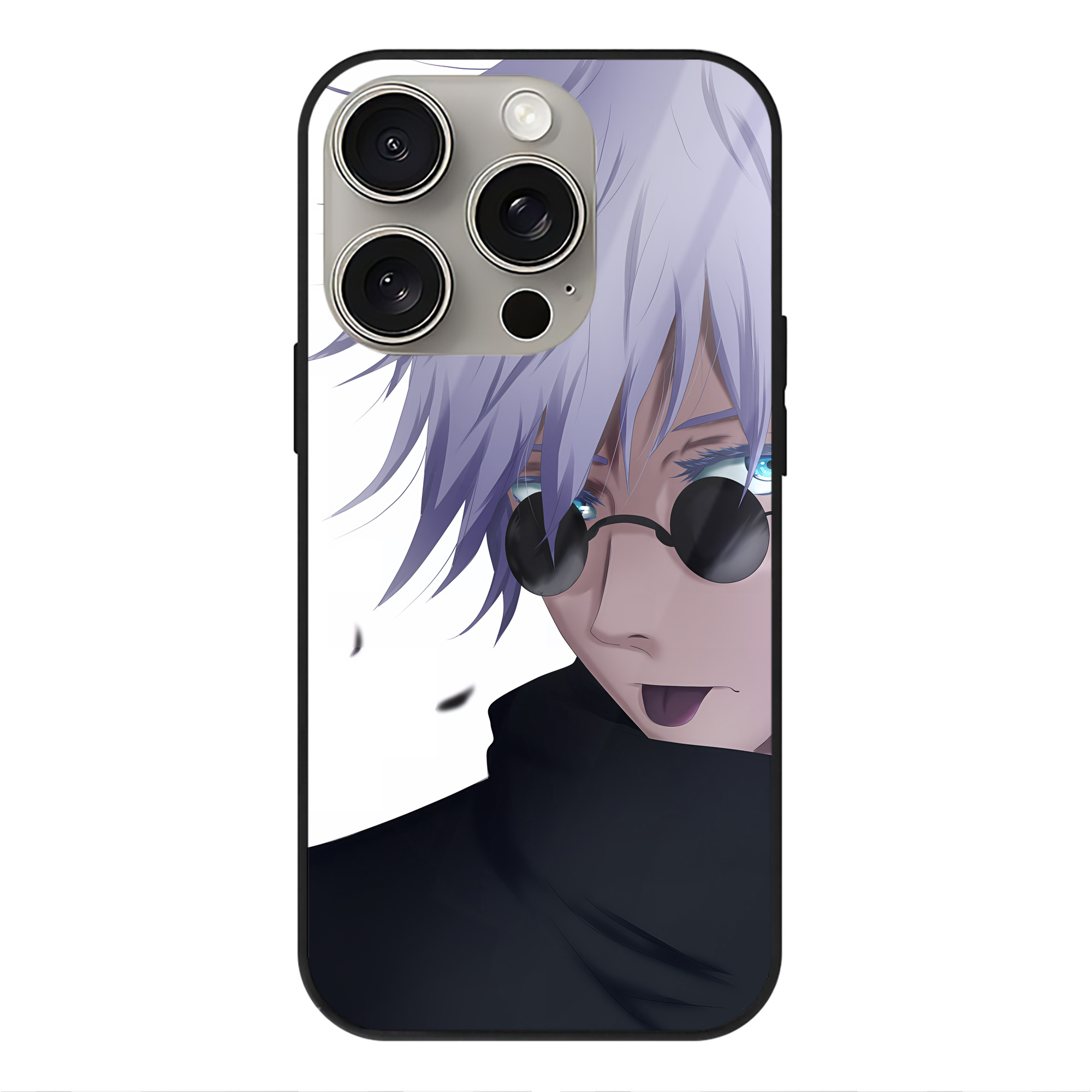（画像用） SPY×FAMILY间谍家家酒 【iPhone15Pro対応】スマホケース 耐衝撃＆黄変防止 背面ガラス