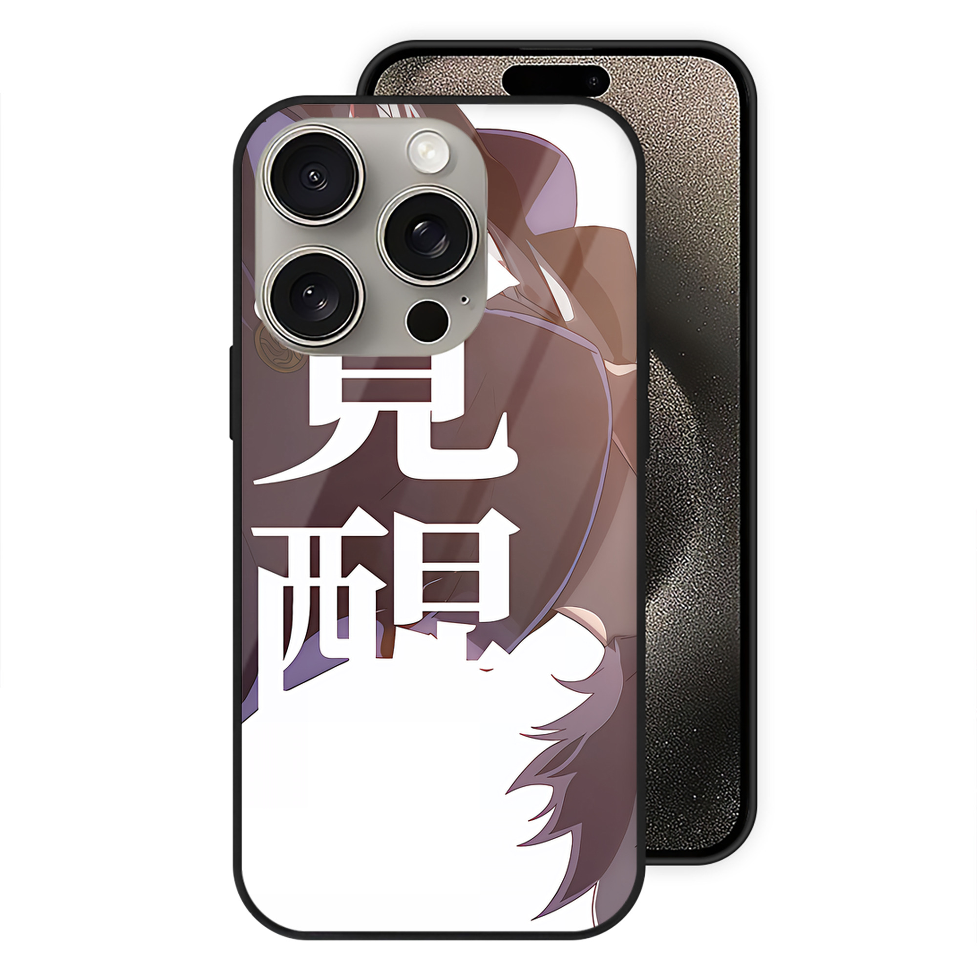 （画像用） SPY×FAMILY间谍家家酒 【iPhone15Pro対応】スマホケース 耐衝撃＆黄変防止 背面ガラス
