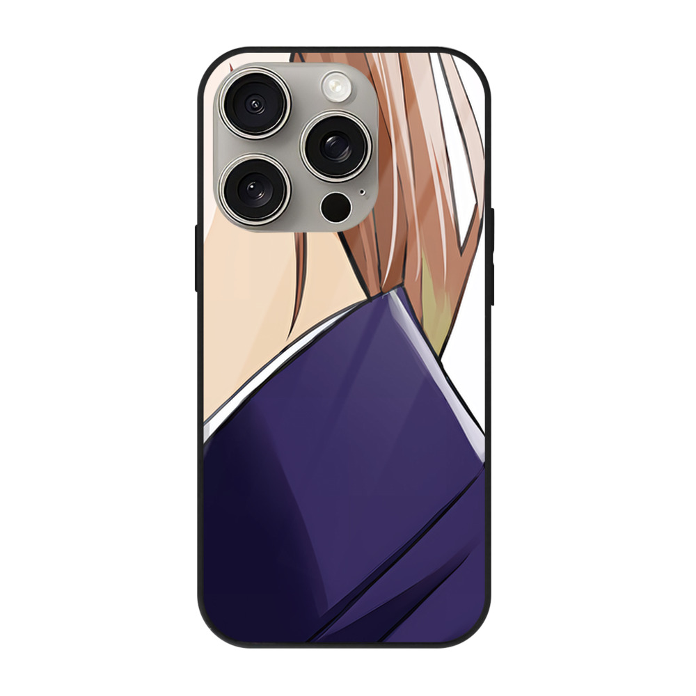 （画像用） SPY×FAMILY间谍家家酒 【iPhone15Pro対応】スマホケース 耐衝撃＆黄変防止 背面ガラス