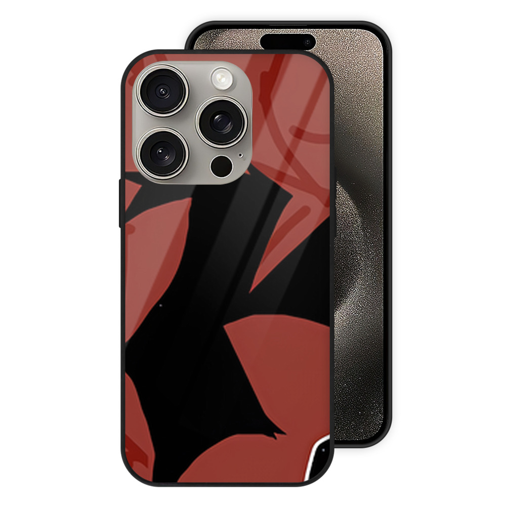 （画像用） SPY×FAMILY间谍家家酒 【iPhone15Pro対応】スマホケース 耐衝撃＆黄変防止 背面ガラス