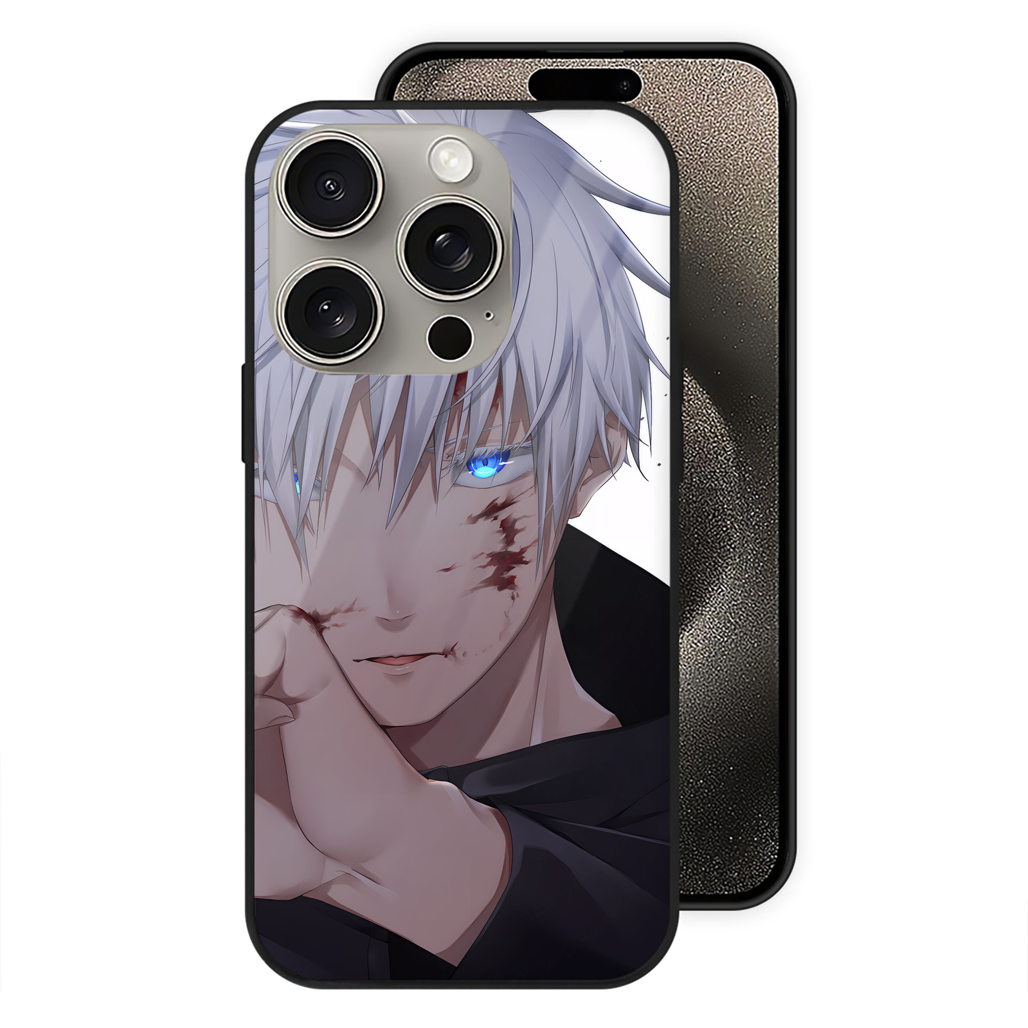 （画像用） SPY×FAMILY间谍家家酒 【iPhone15Pro対応】スマホケース 耐衝撃＆黄変防止 背面ガラス