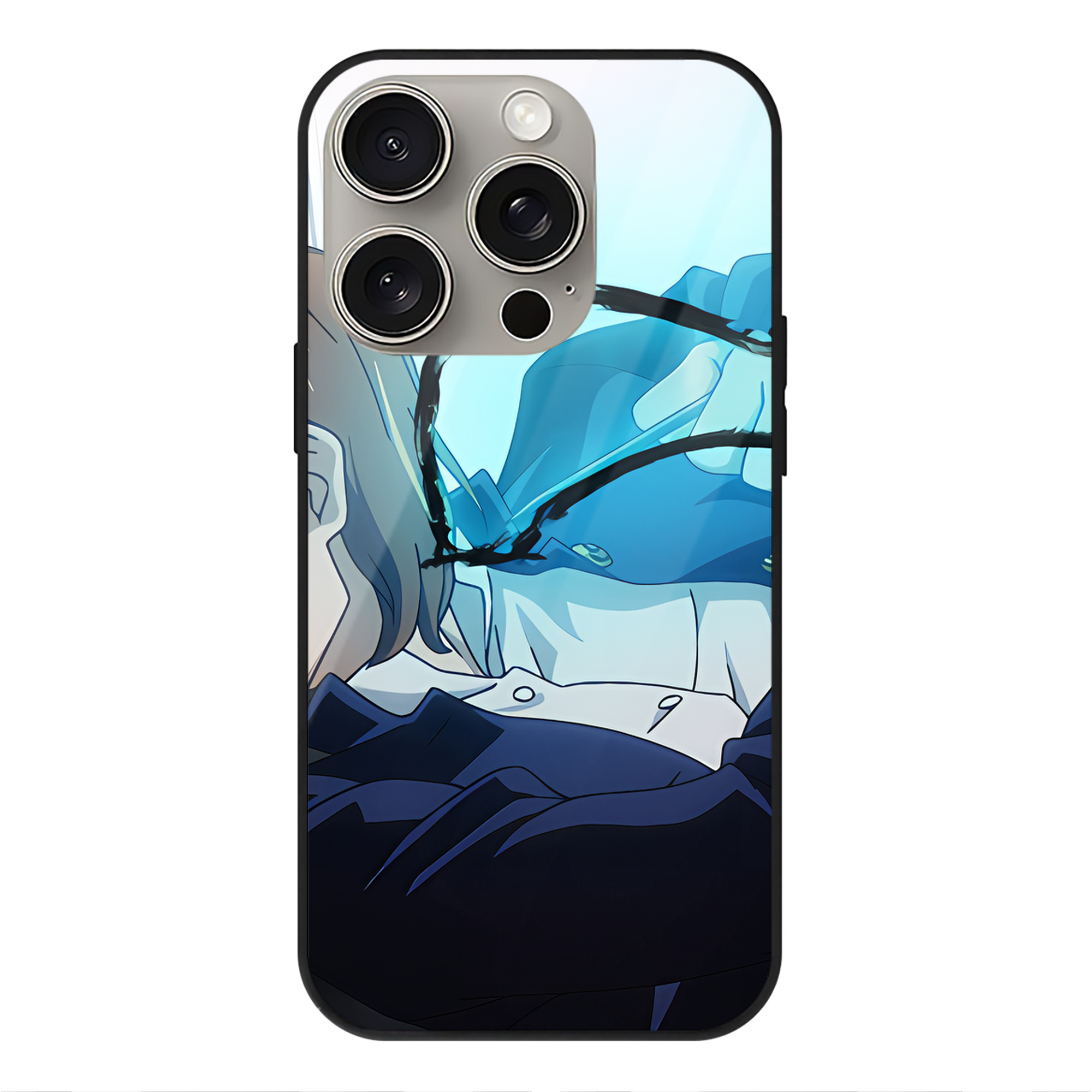 （画像用） SPY×FAMILY间谍家家酒 【iPhone15Pro対応】スマホケース 耐衝撃＆黄変防止 背面ガラス